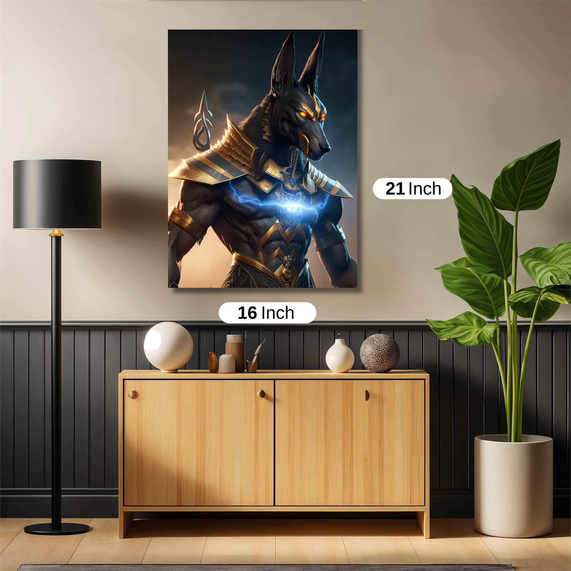Anubis Enlightened Safe Wall Magnetic / M