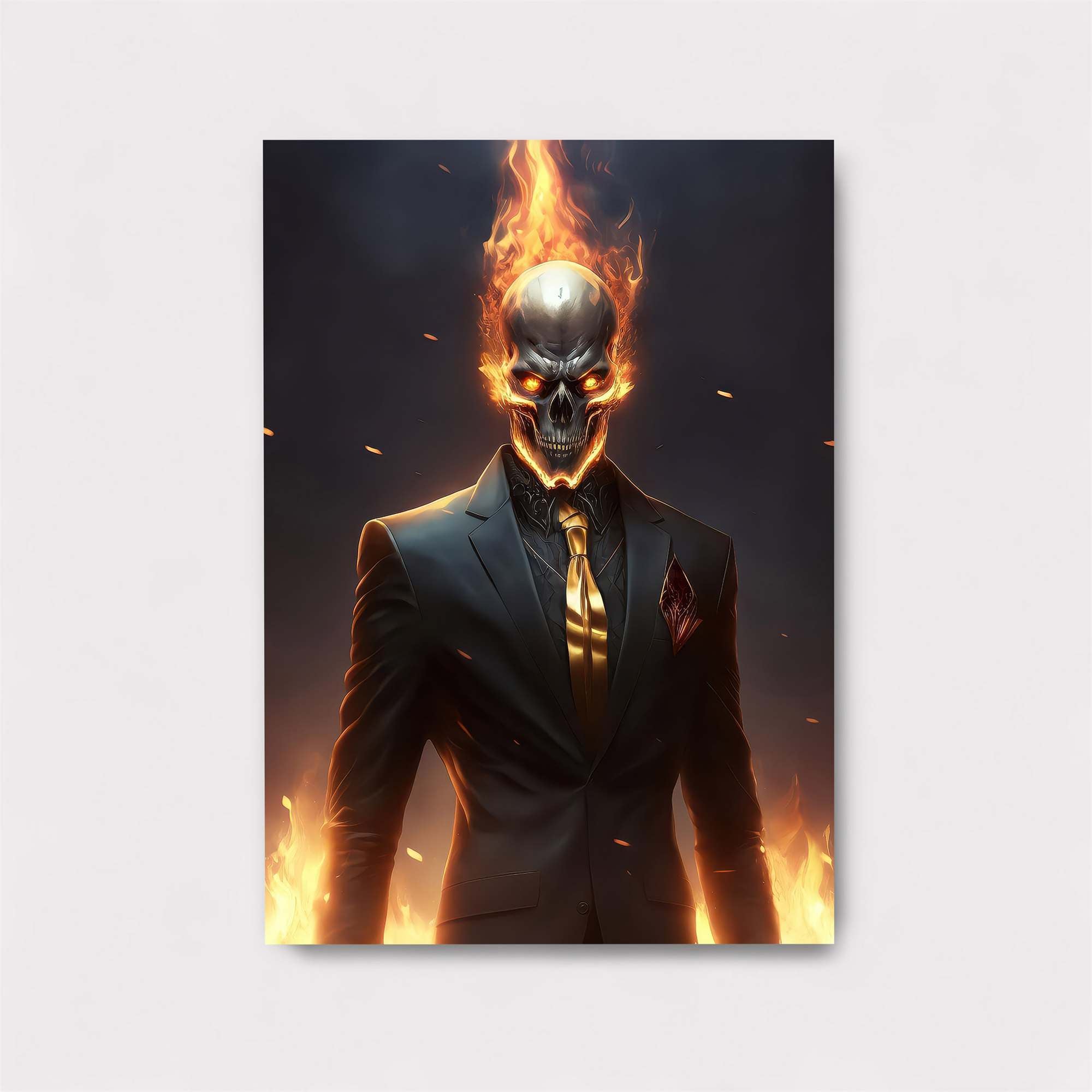 Ghostly Inferno Safe Wall Magnetic / M