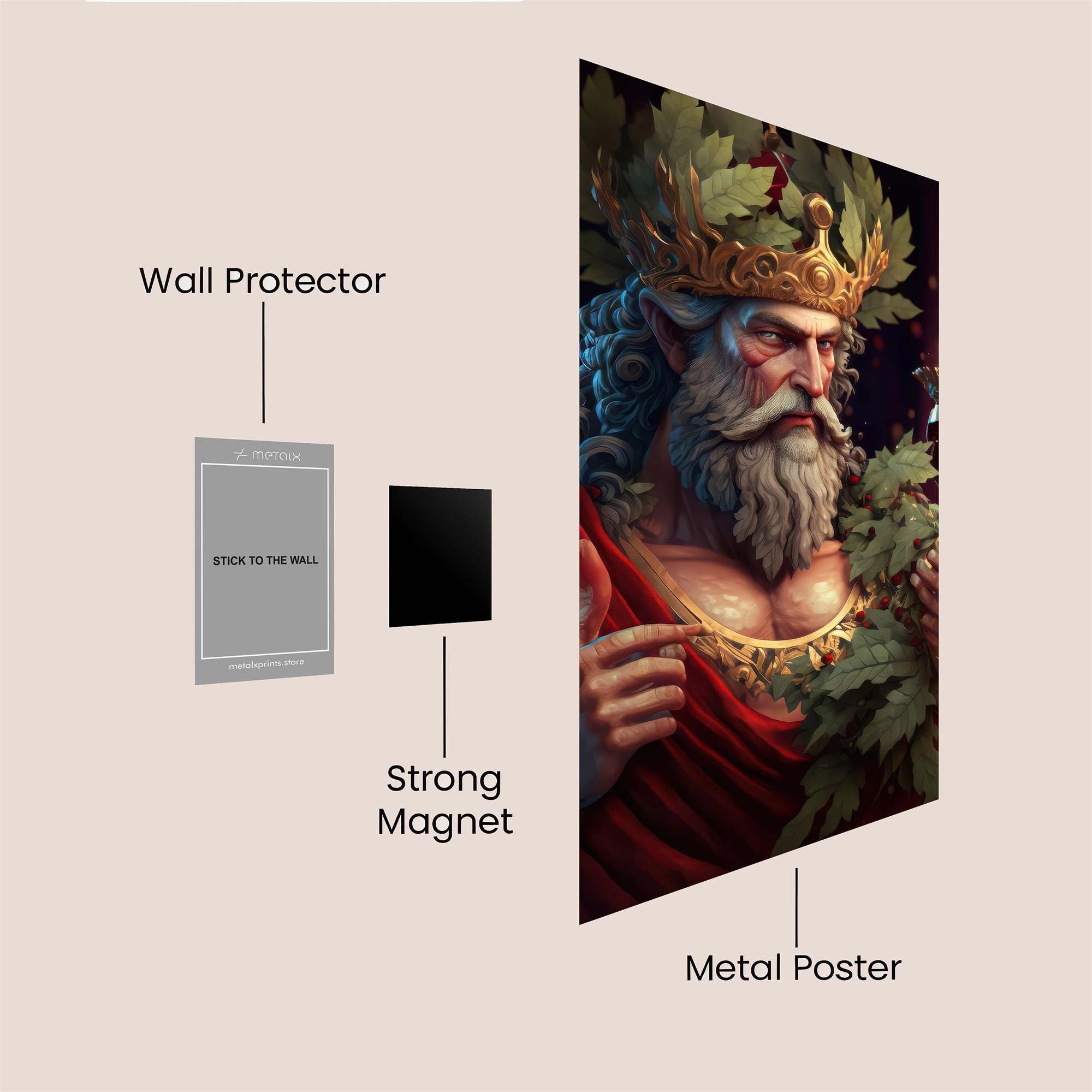 Dionysus Divine Safe Wall Magnetic / M