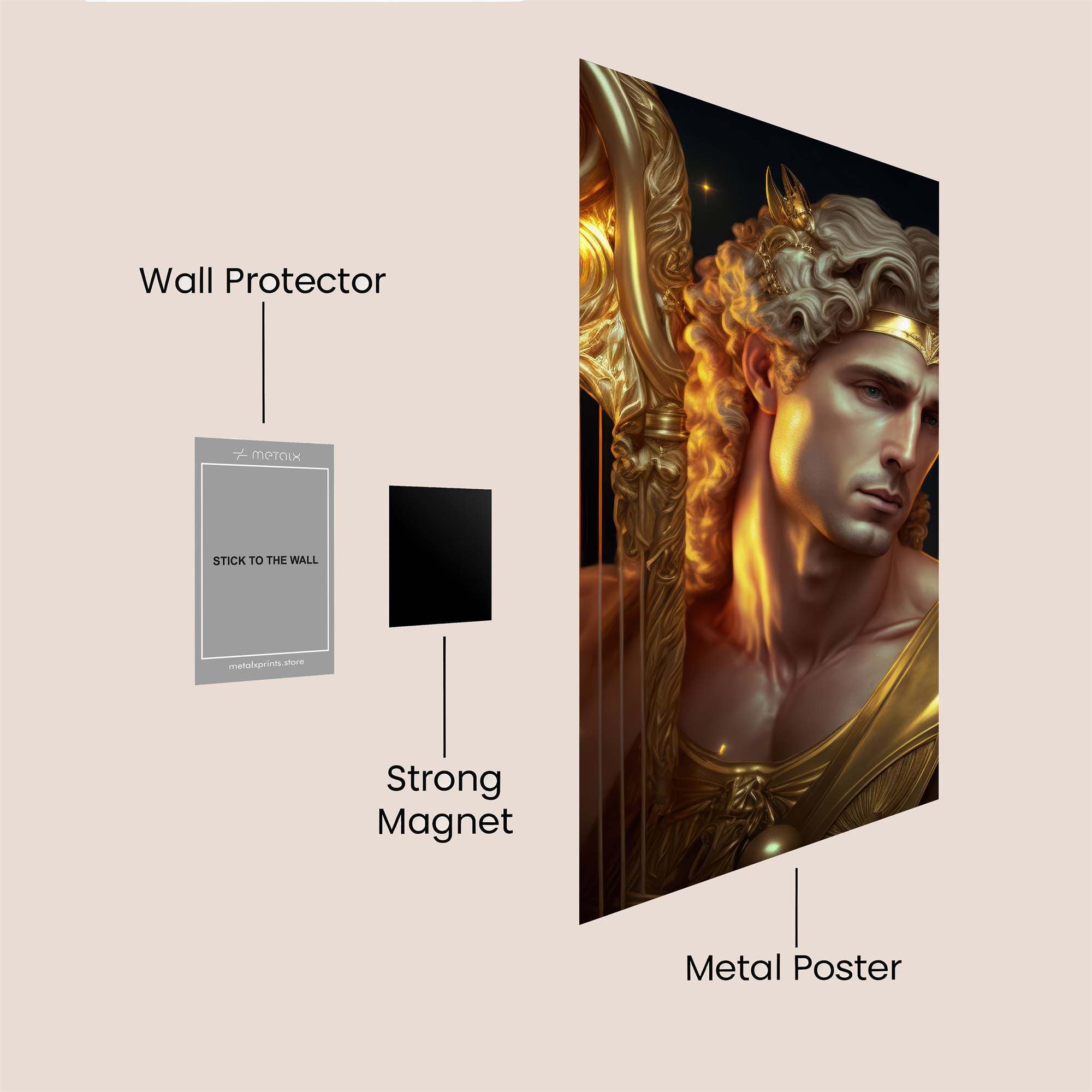 Apollo Radiant Safe Wall Magnetic / M