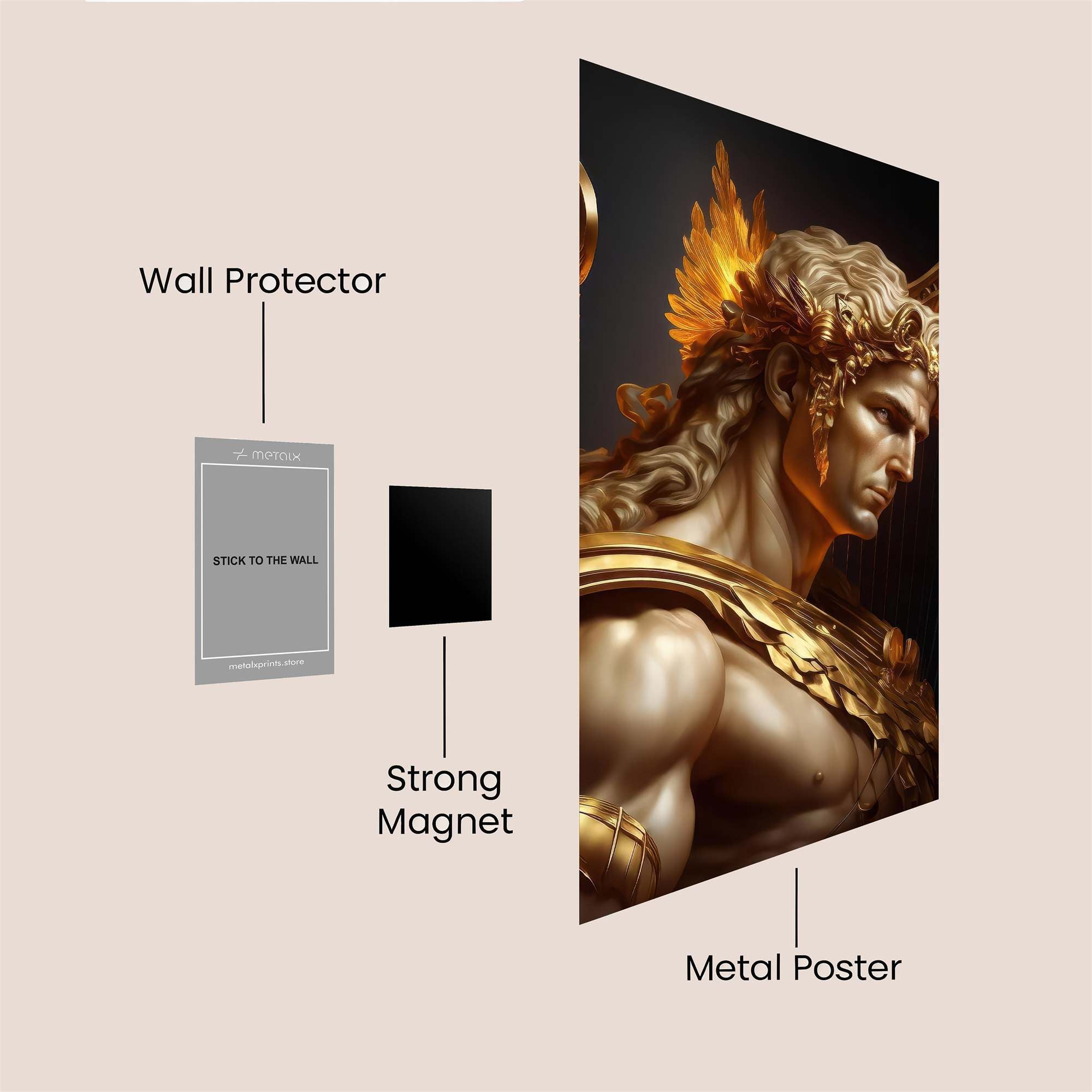 Apollo Radiant Safe Wall Magnetic / M