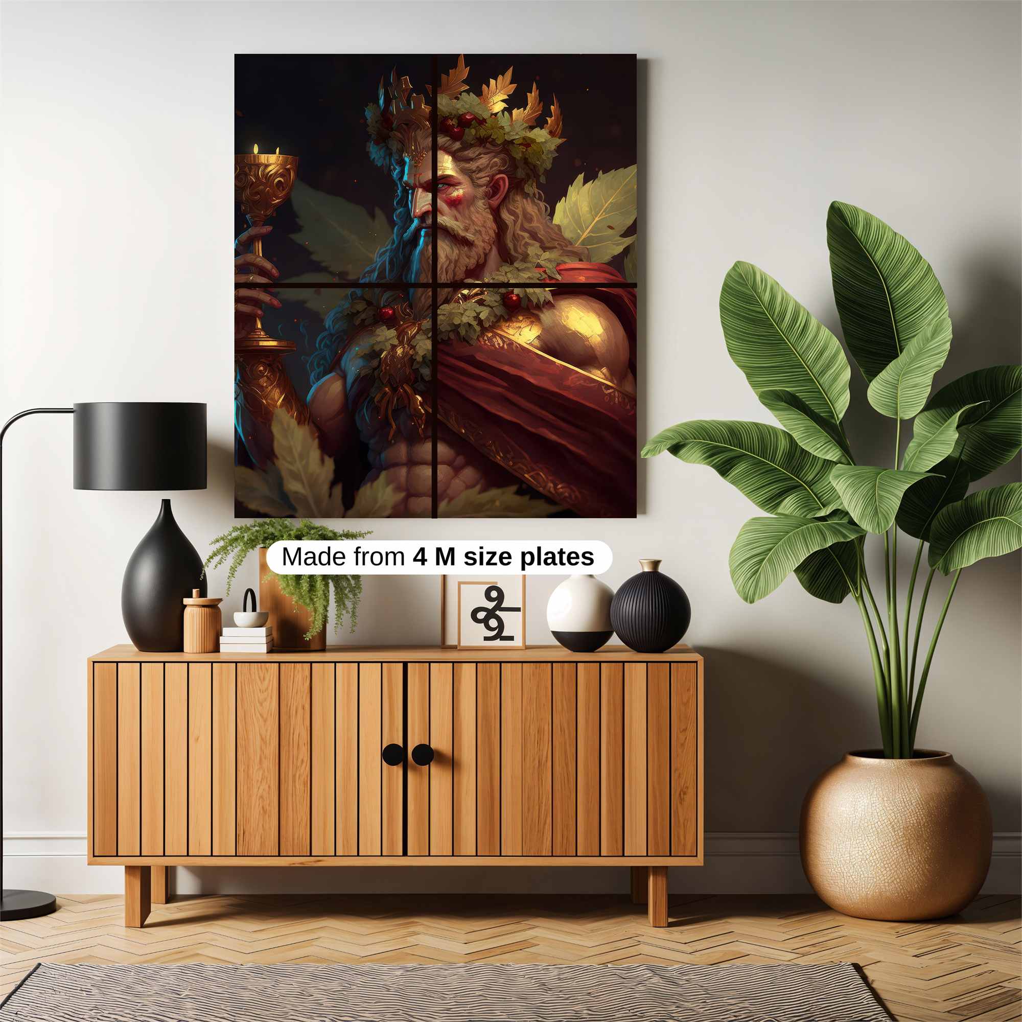 Dionysus Revelry Safe Wall Magnetic / M