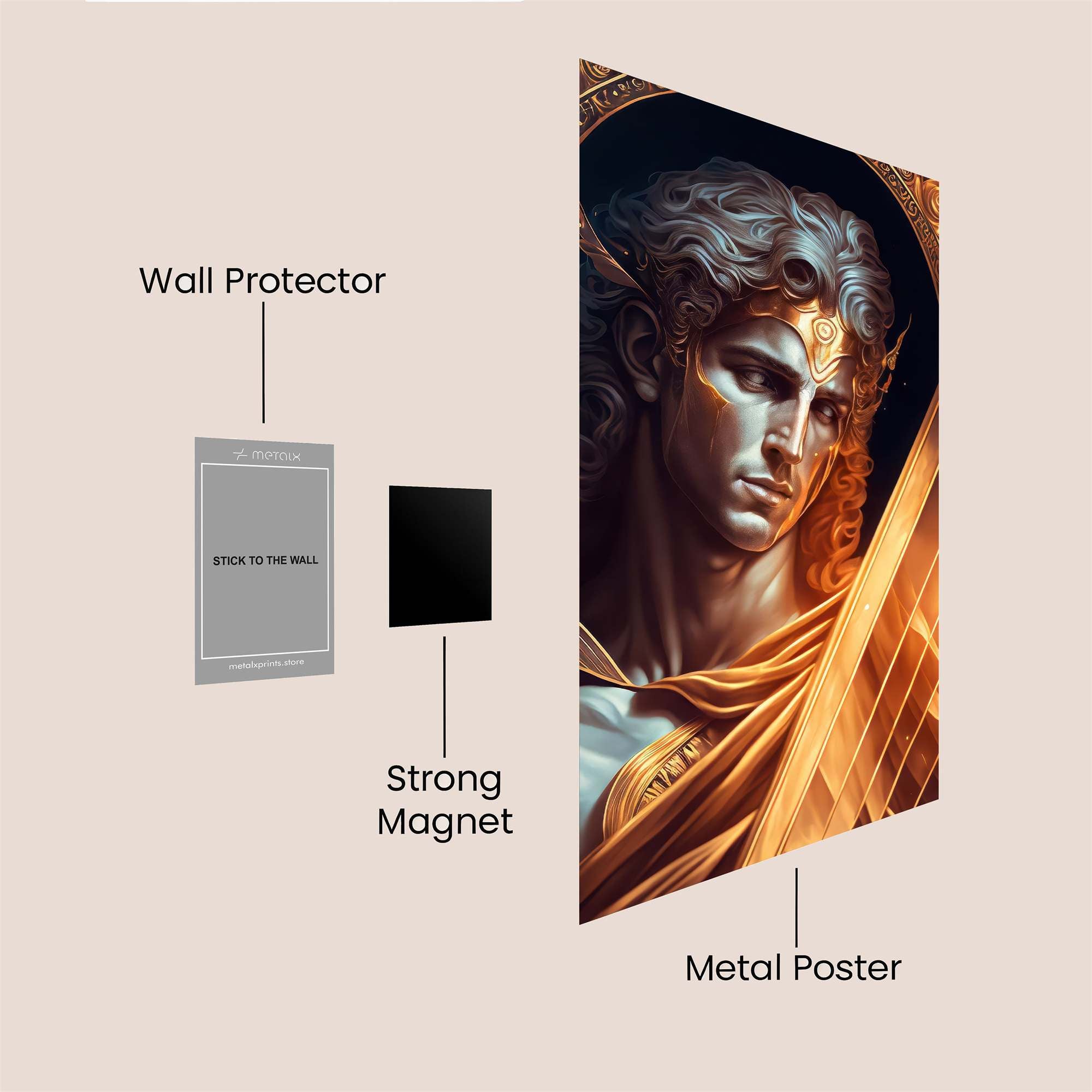 Apollo Radiant Safe Wall Magnetic / M