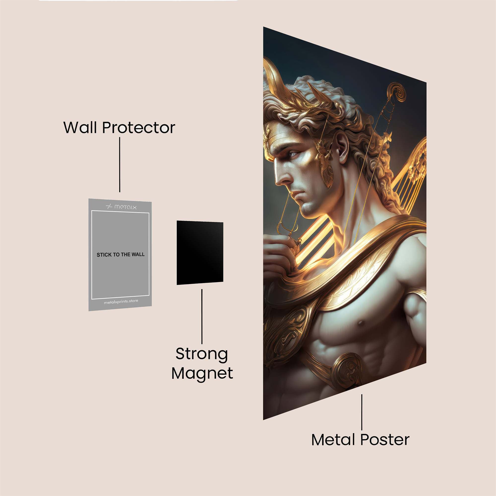 Apollo Radiant Safe Wall Magnetic / M