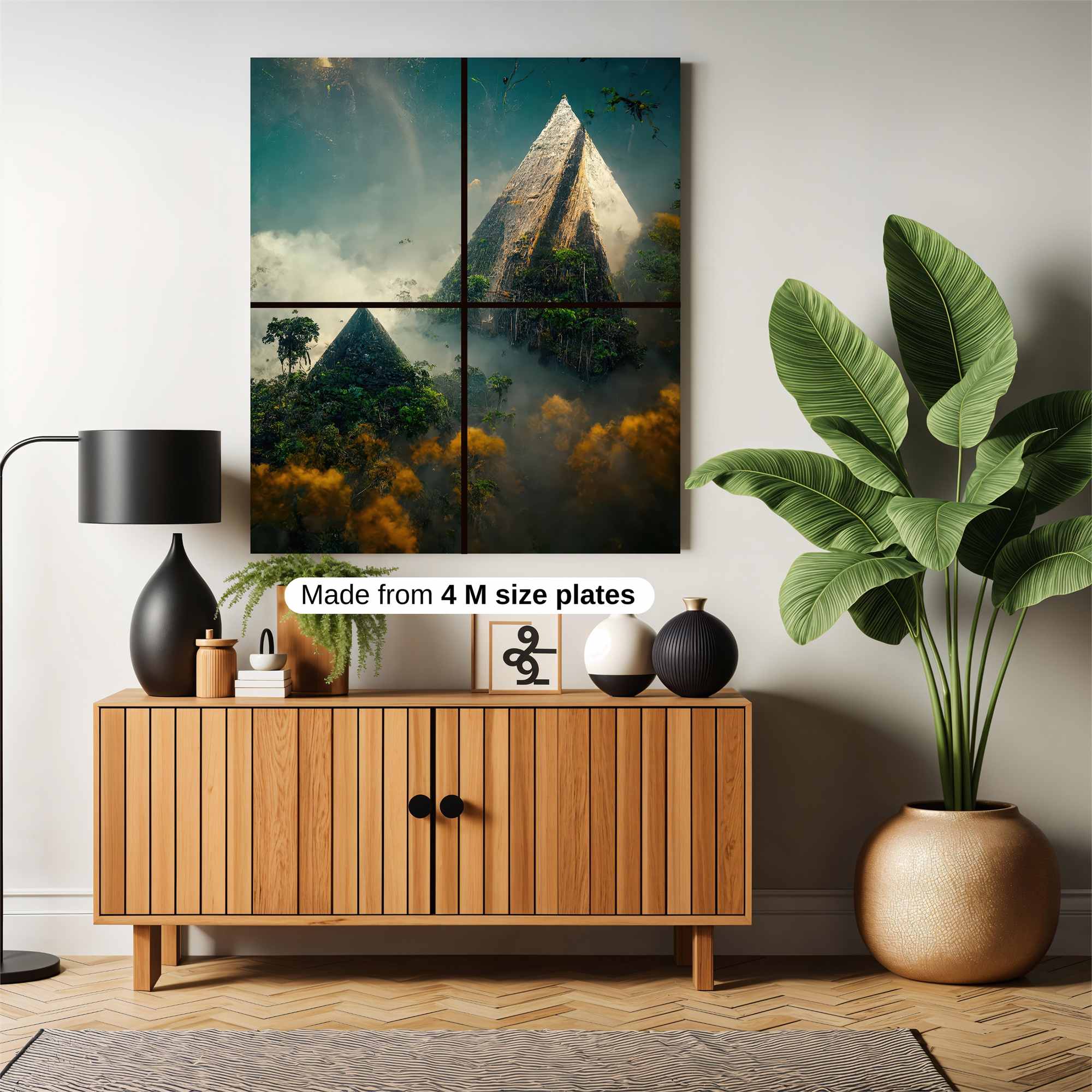 Pyramidic Serenity Safe Wall Magnetic / M