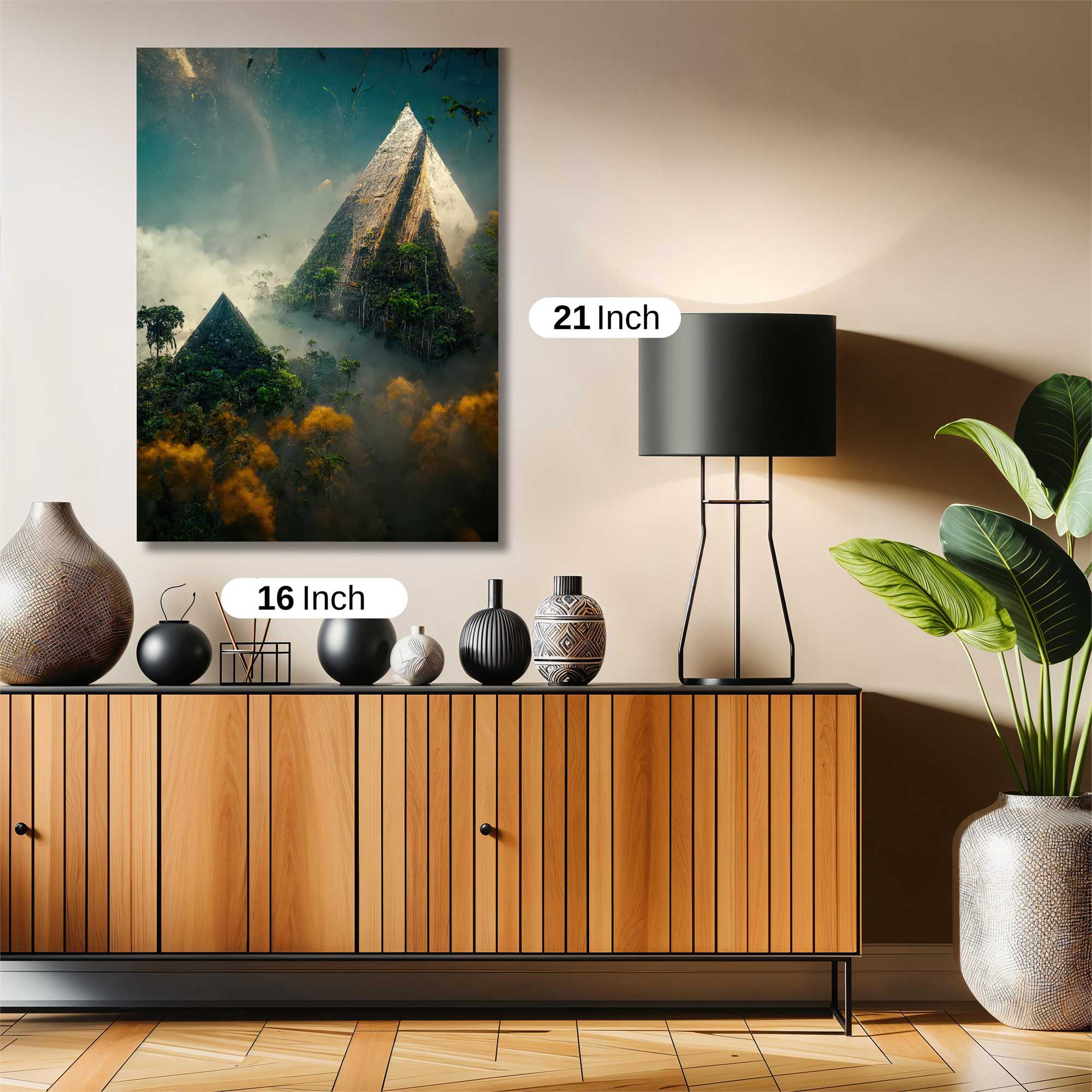Pyramidic Serenity Safe Wall Magnetic / M