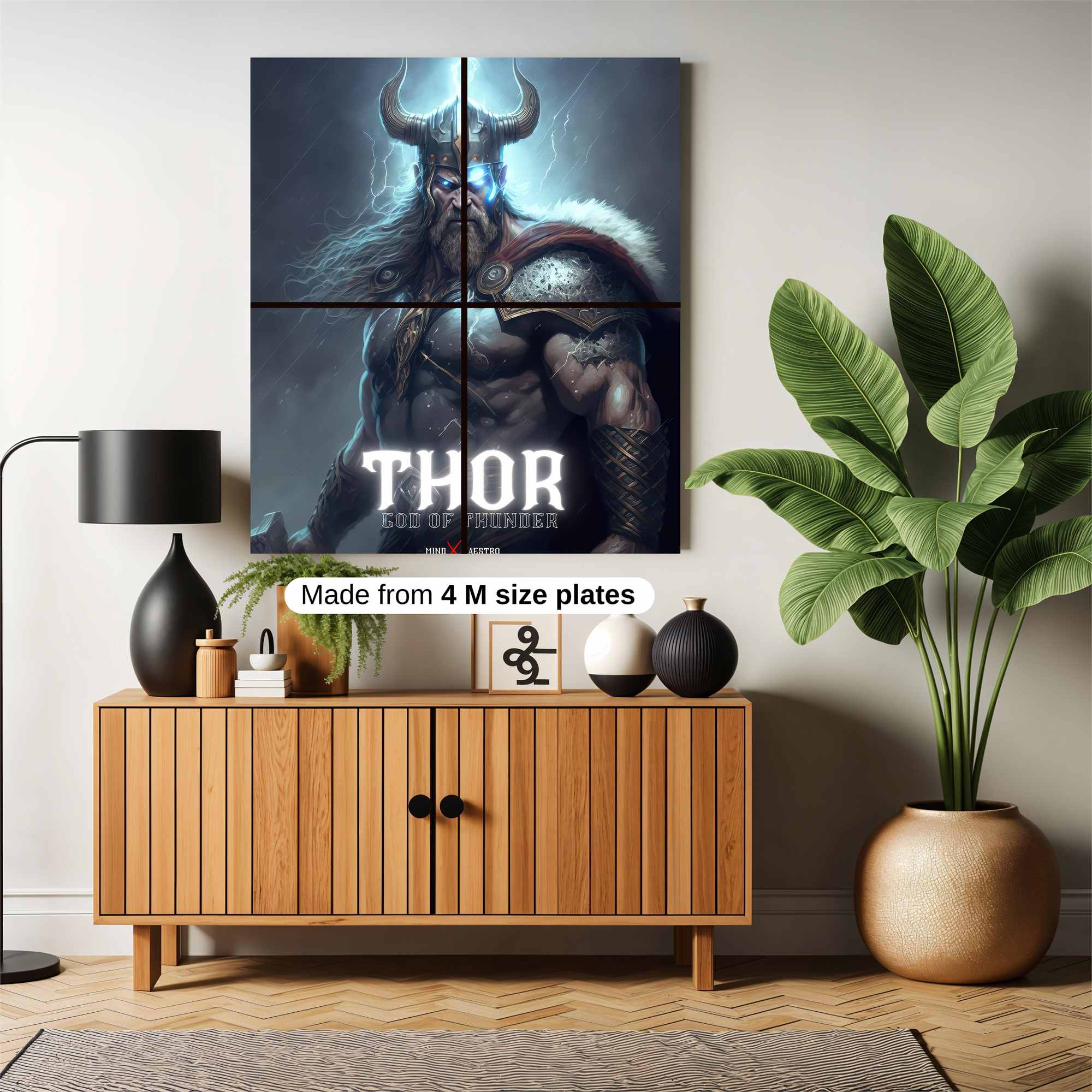 Hulk Rageful Safe Wall Magnetic / M