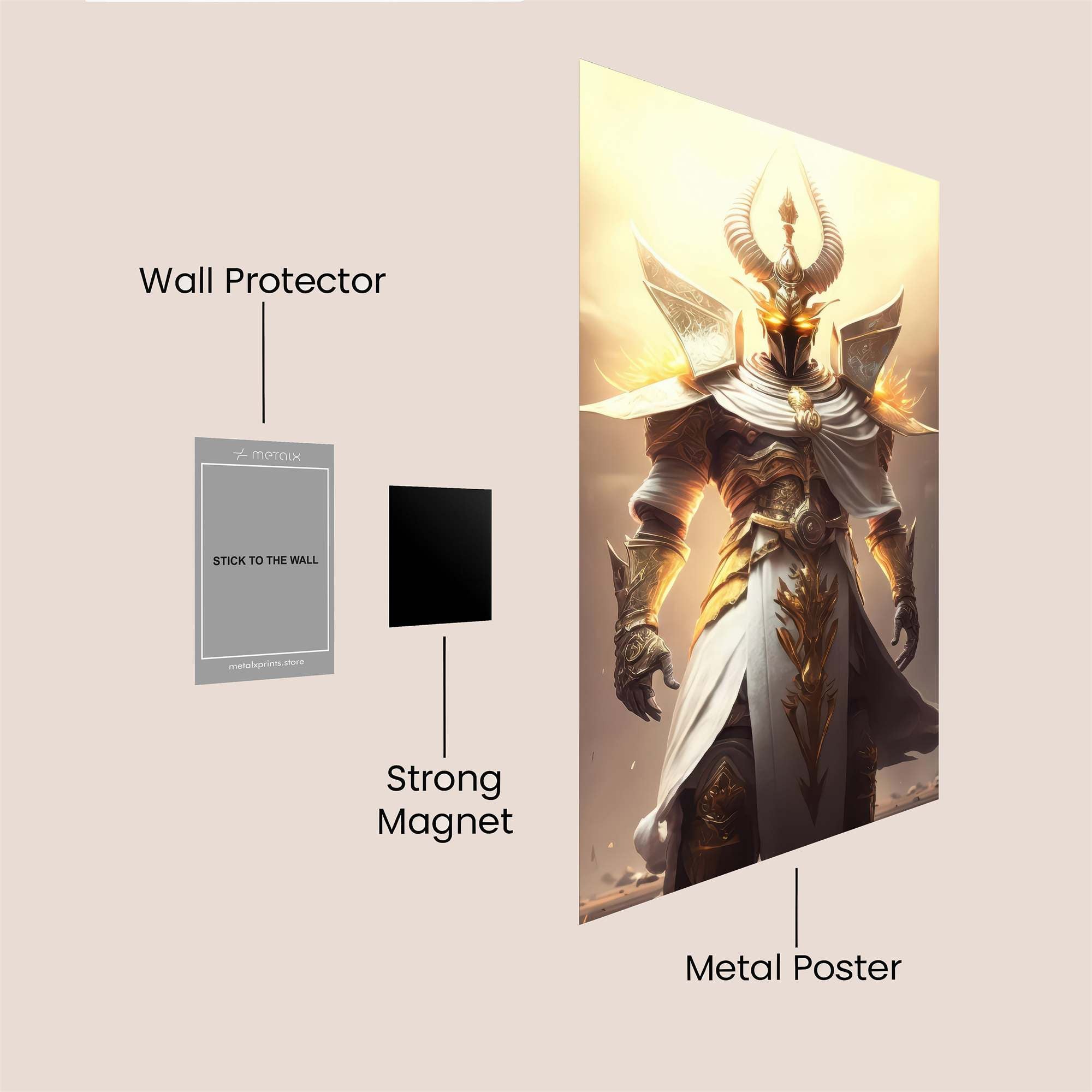 Anubis Ascendant Safe Wall Magnetic / M