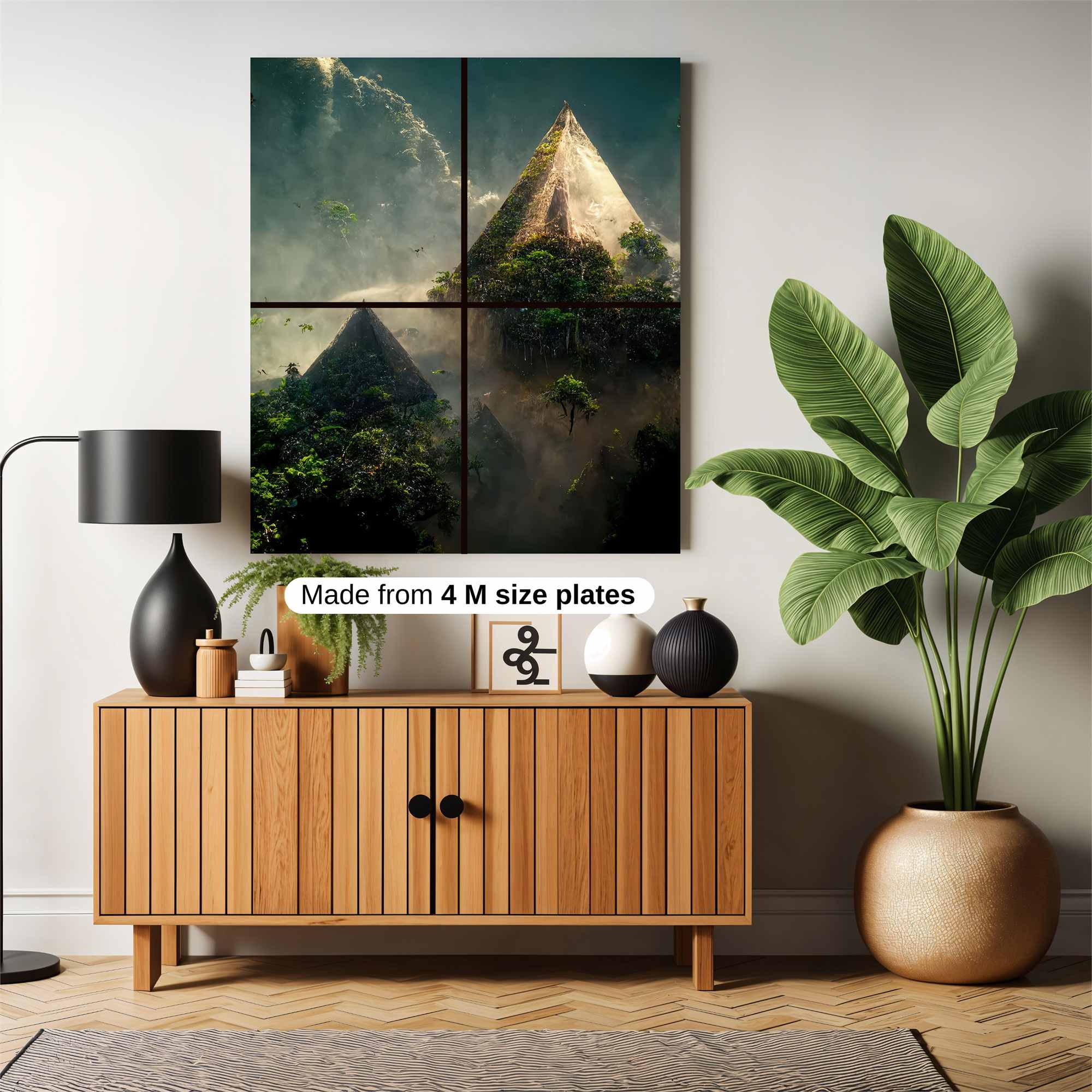 Pyramid Serenity Safe Wall Magnetic / M