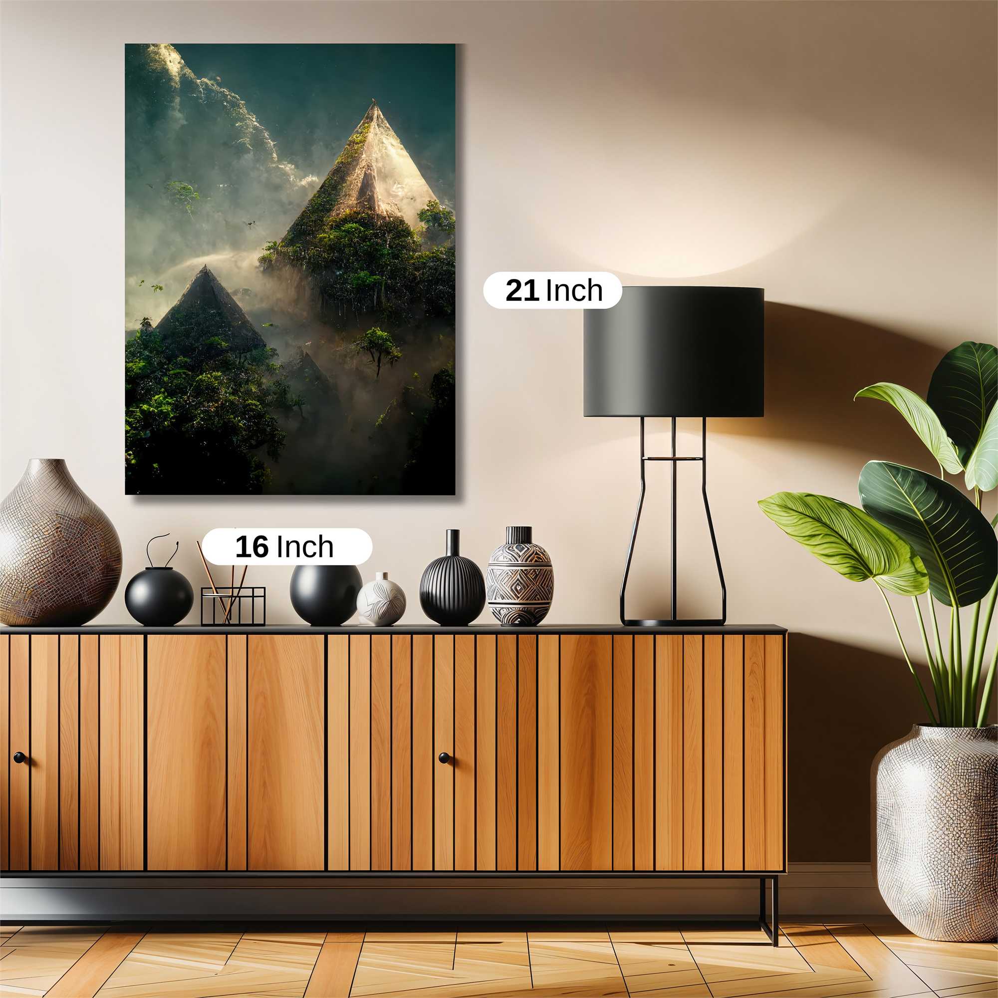 Pyramid Serenity Safe Wall Magnetic / M