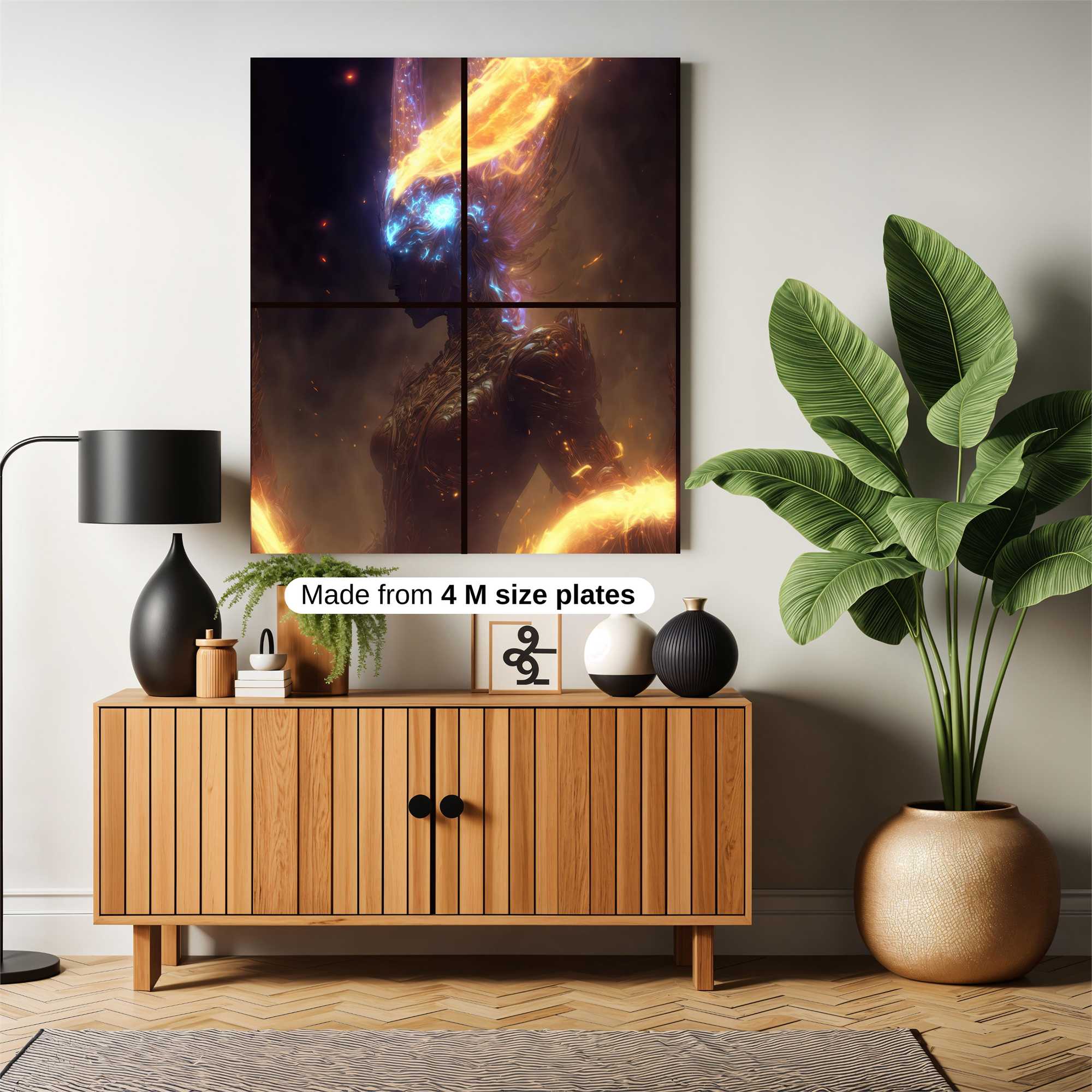 Cosmic Blaze Safe Wall Magnetic / M