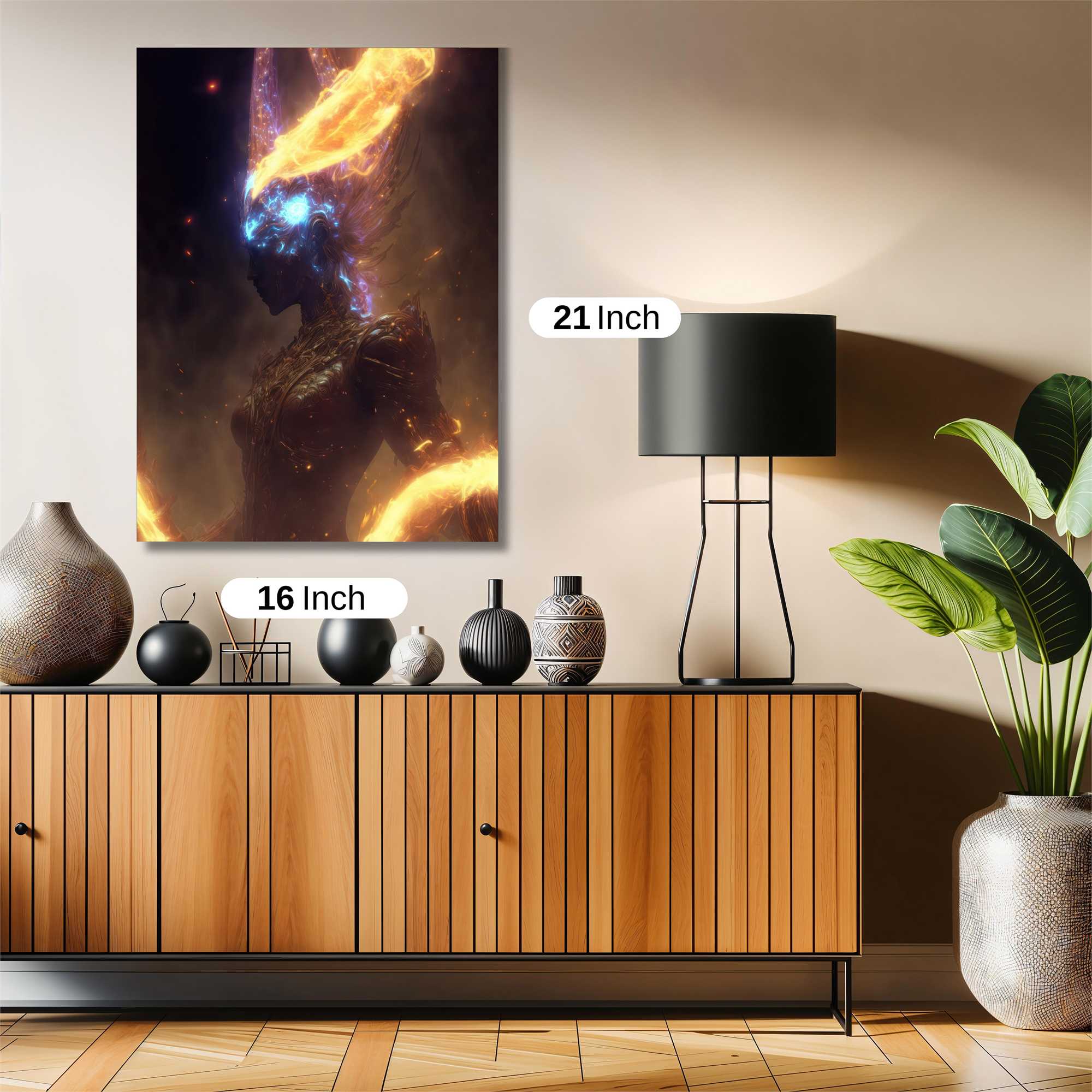 Cosmic Blaze Safe Wall Magnetic / M