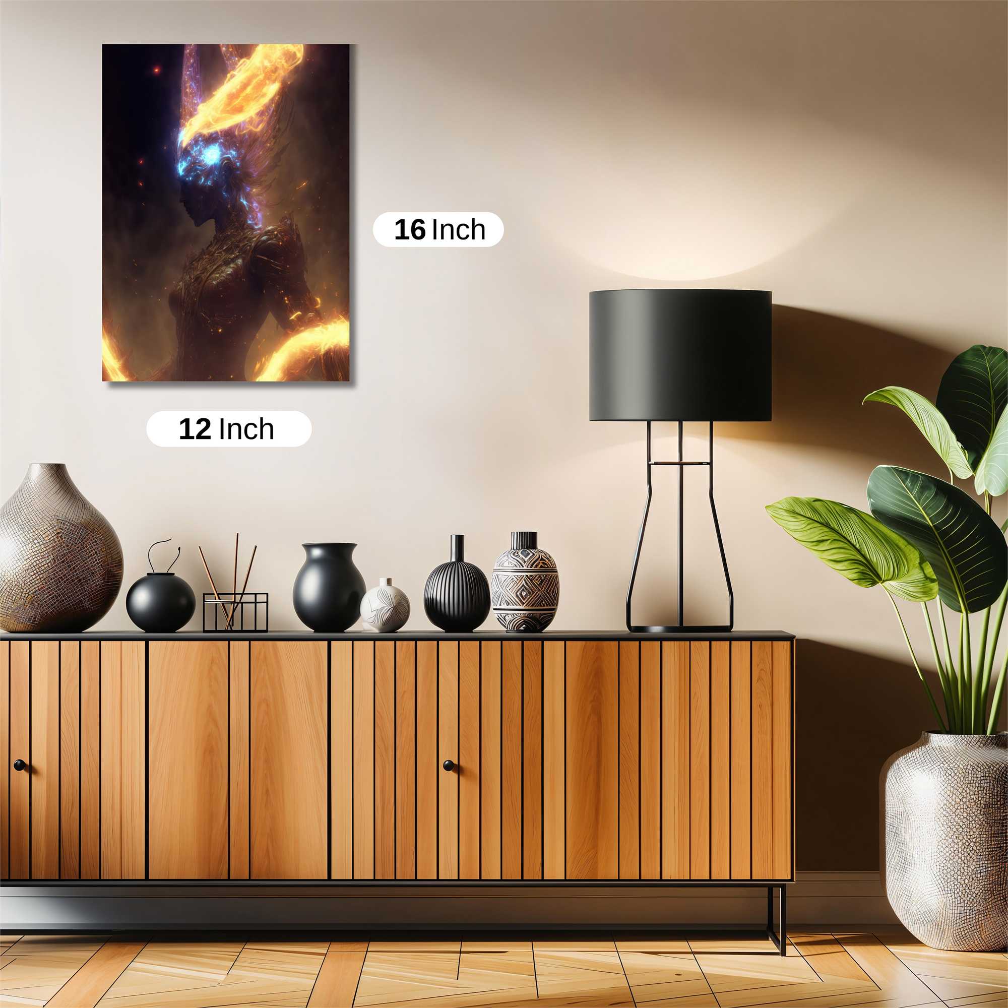 Cosmic Blaze Safe Wall Magnetic / M