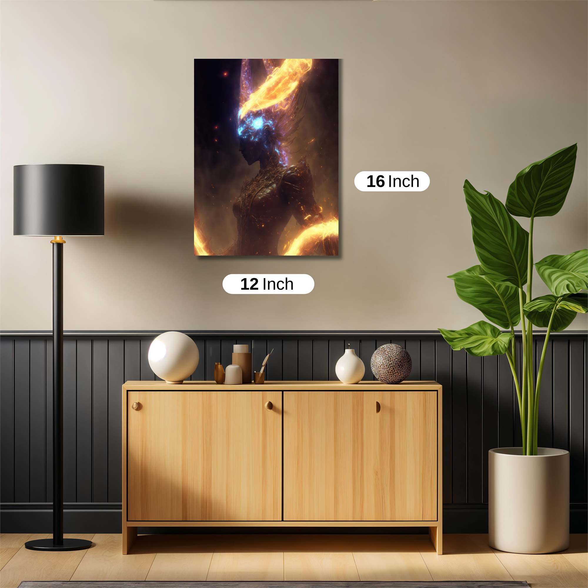 Cosmic Blaze Safe Wall Magnetic / M