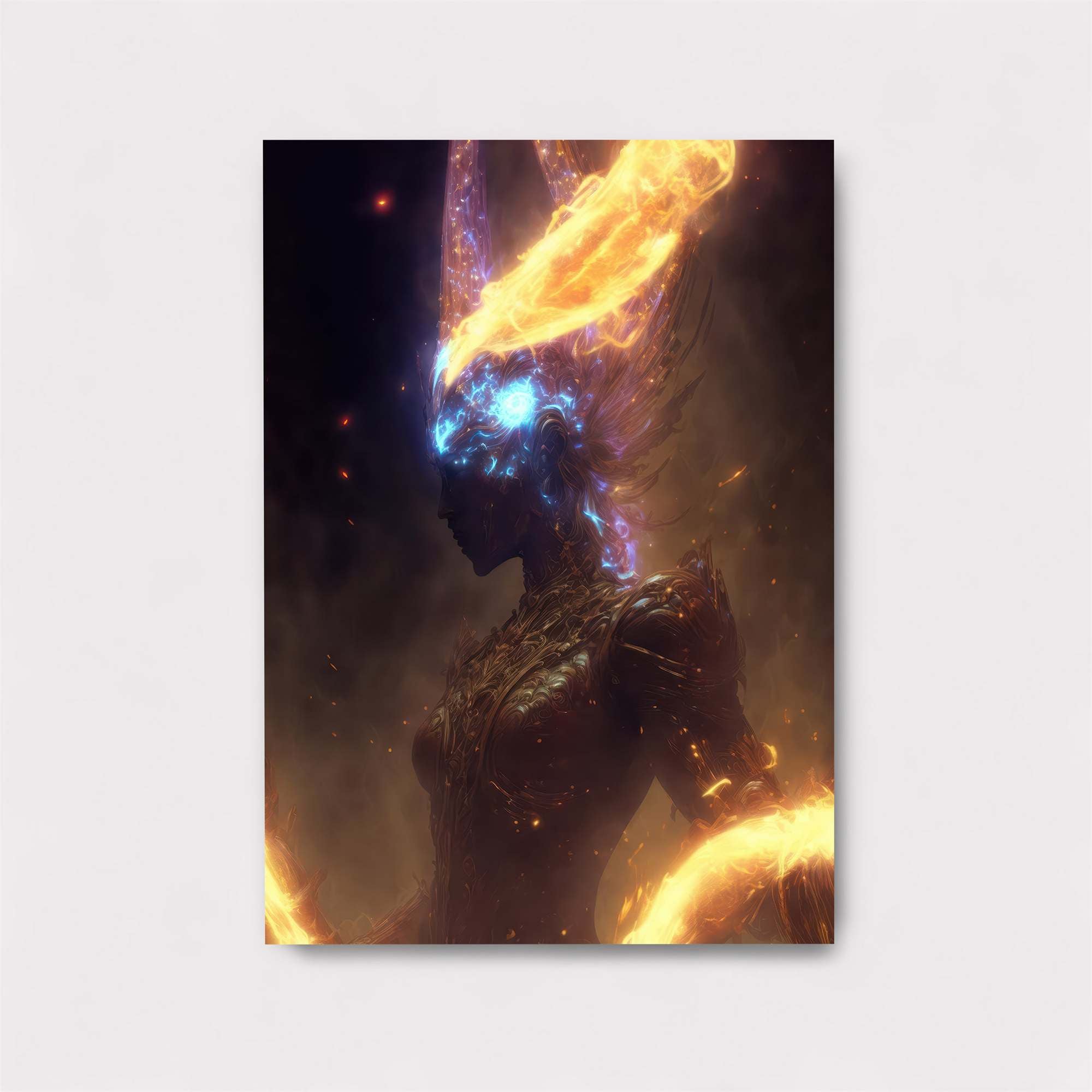 Cosmic Blaze Safe Wall Magnetic / M