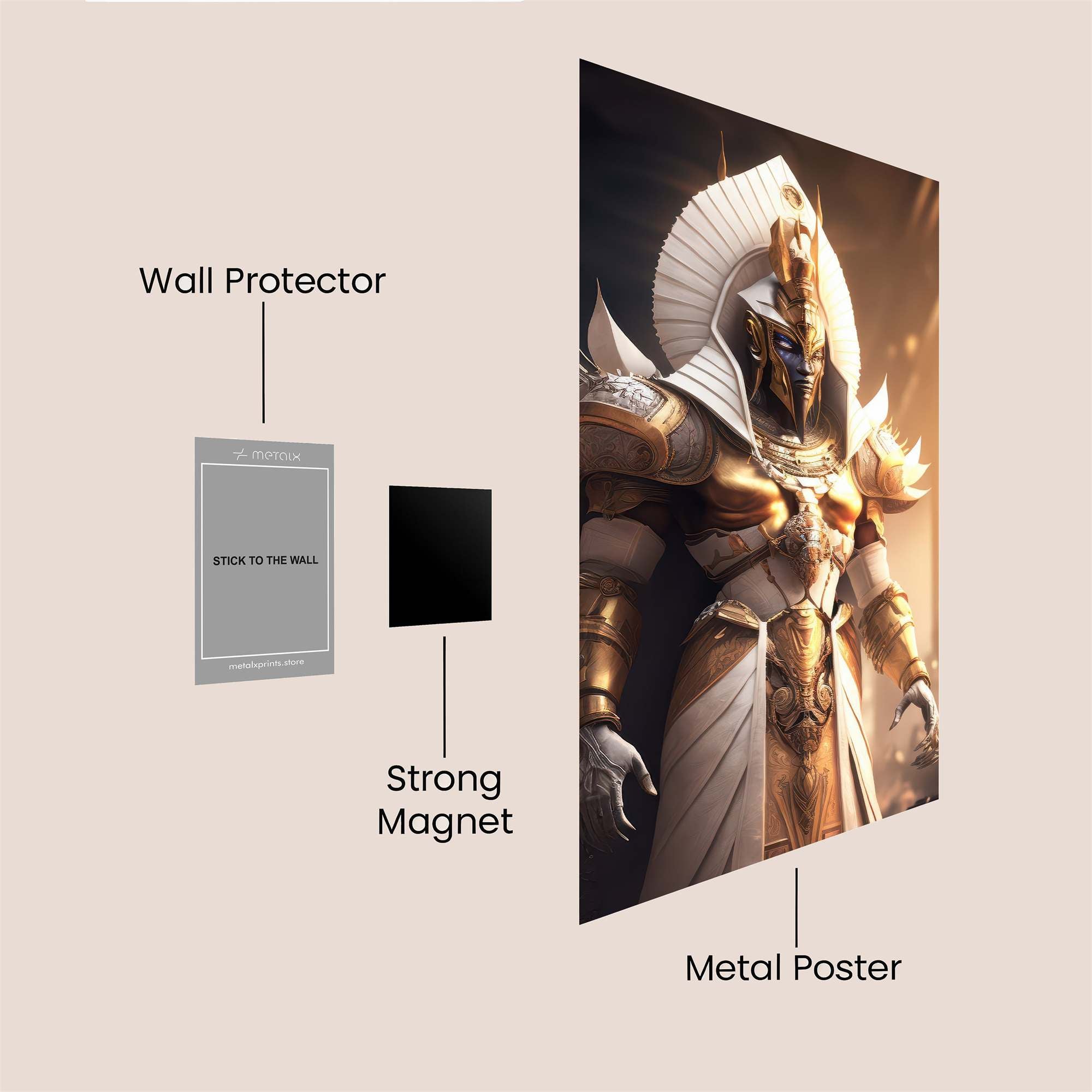 Cleopatra Majestic Safe Wall Magnetic / M