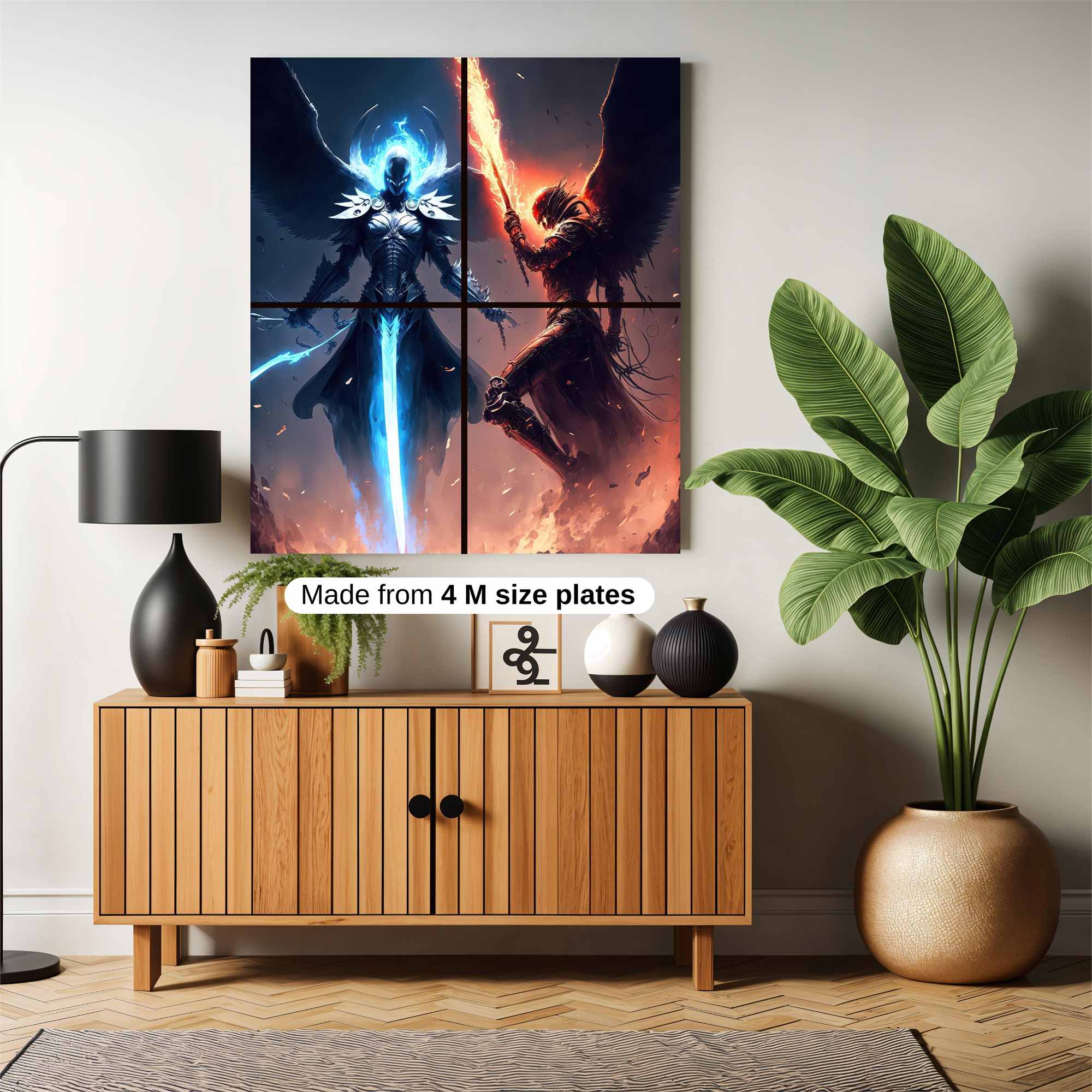 Angels Clash Safe Wall Magnetic / M