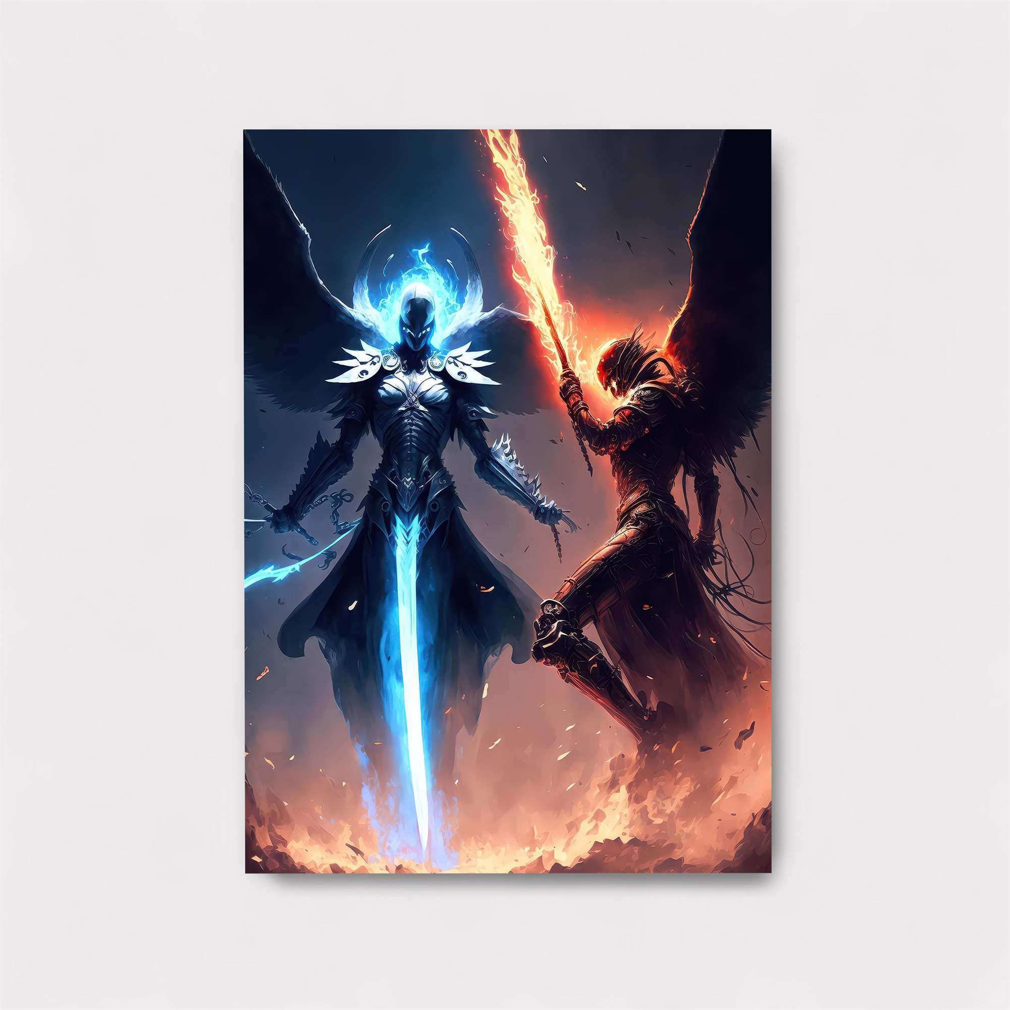 Angels Clash Safe Wall Magnetic / M