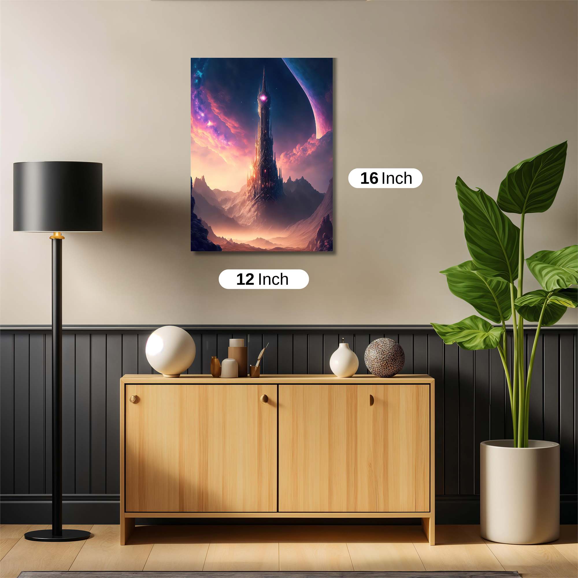 Eclipse Tower Safe Wall Magnetic / M