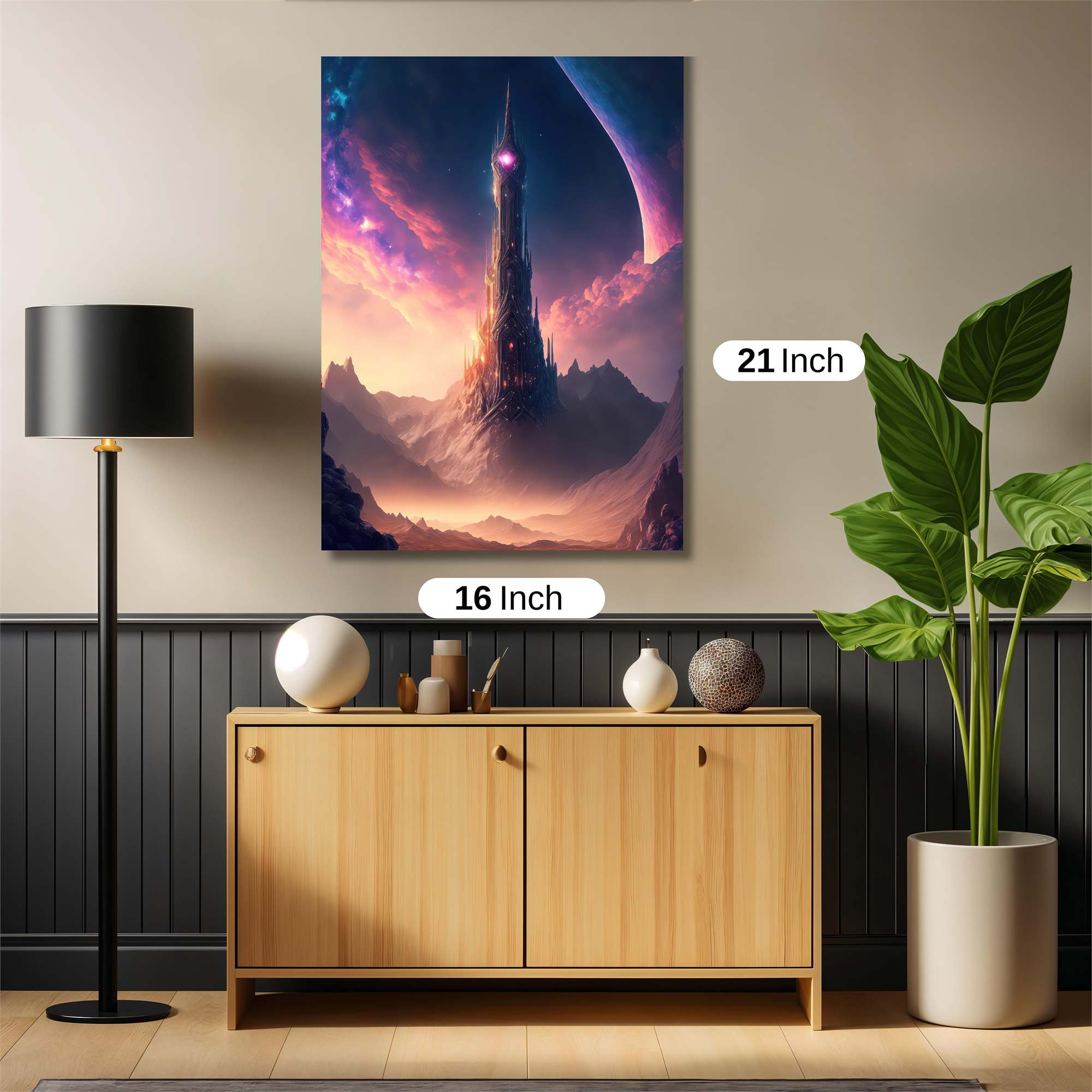 Eclipse Tower Safe Wall Magnetic / M