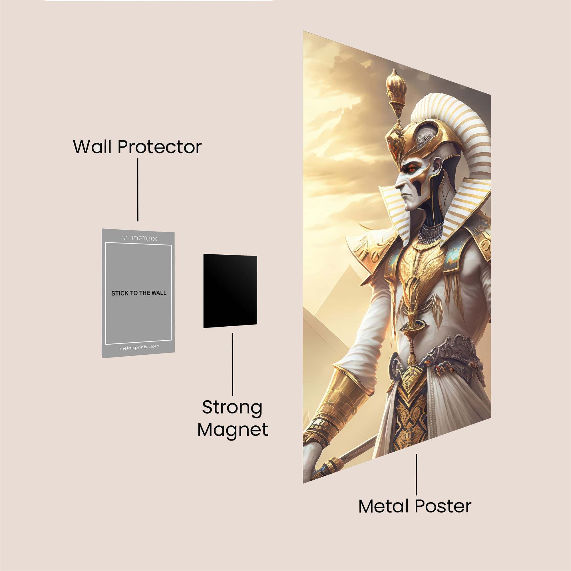 Anubis Majestic Safe Wall Magnetic / M