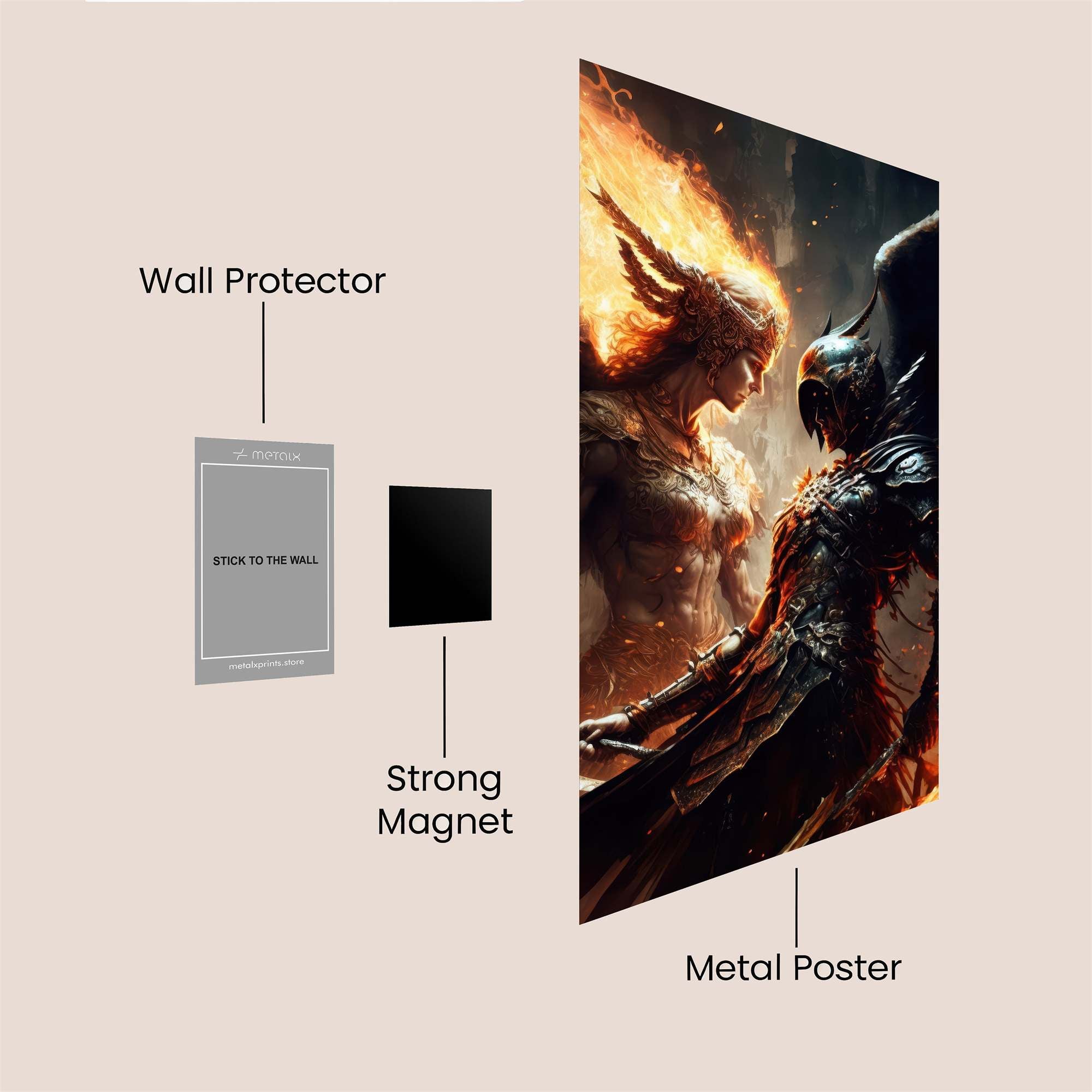 Divine Clash Safe Wall Magnetic / M