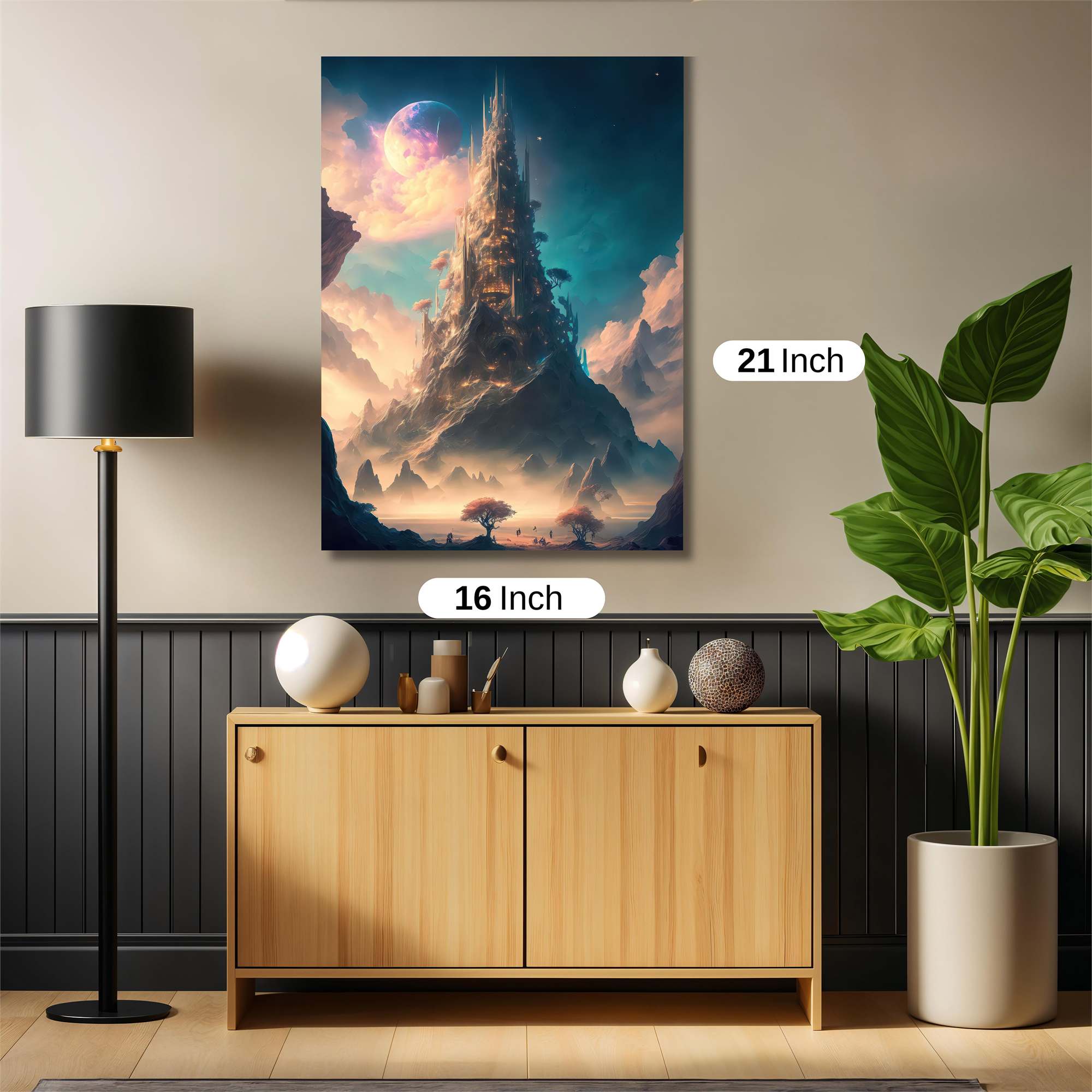 Castle Dreamscape Safe Wall Magnetic / M