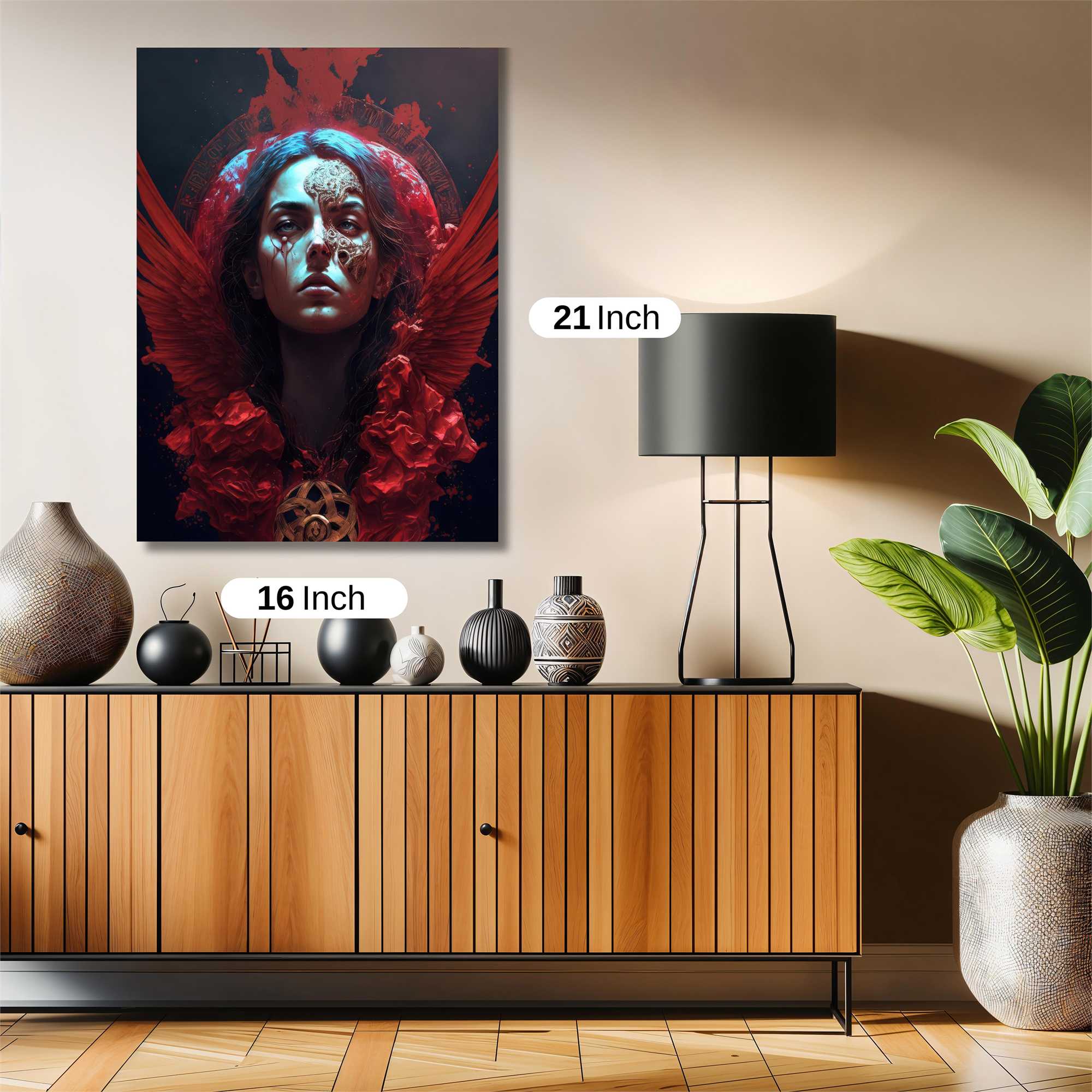 Angelica Tormented Safe Wall Magnetic / M