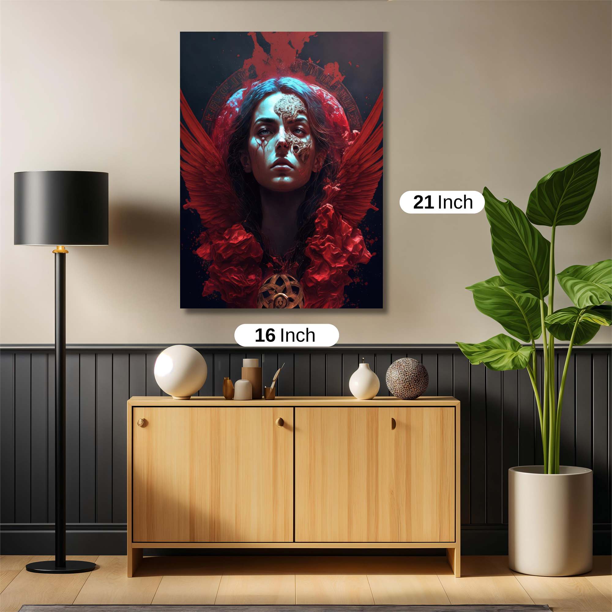 Angelica Tormented Safe Wall Magnetic / M