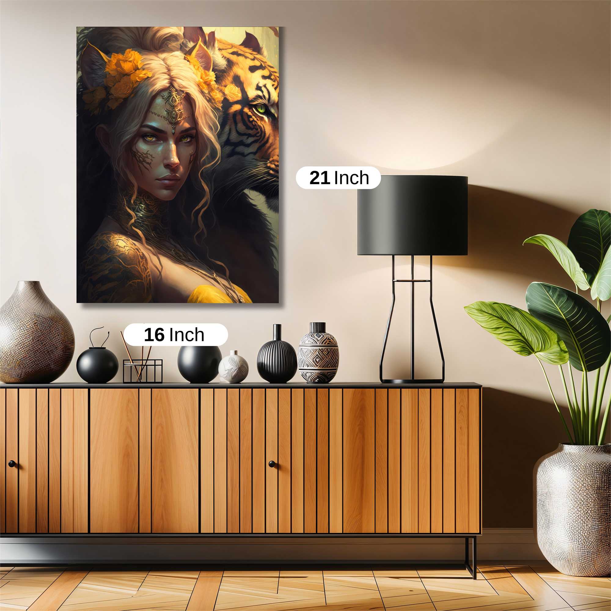 Tiger Enchantress Safe Wall Magnetic / M