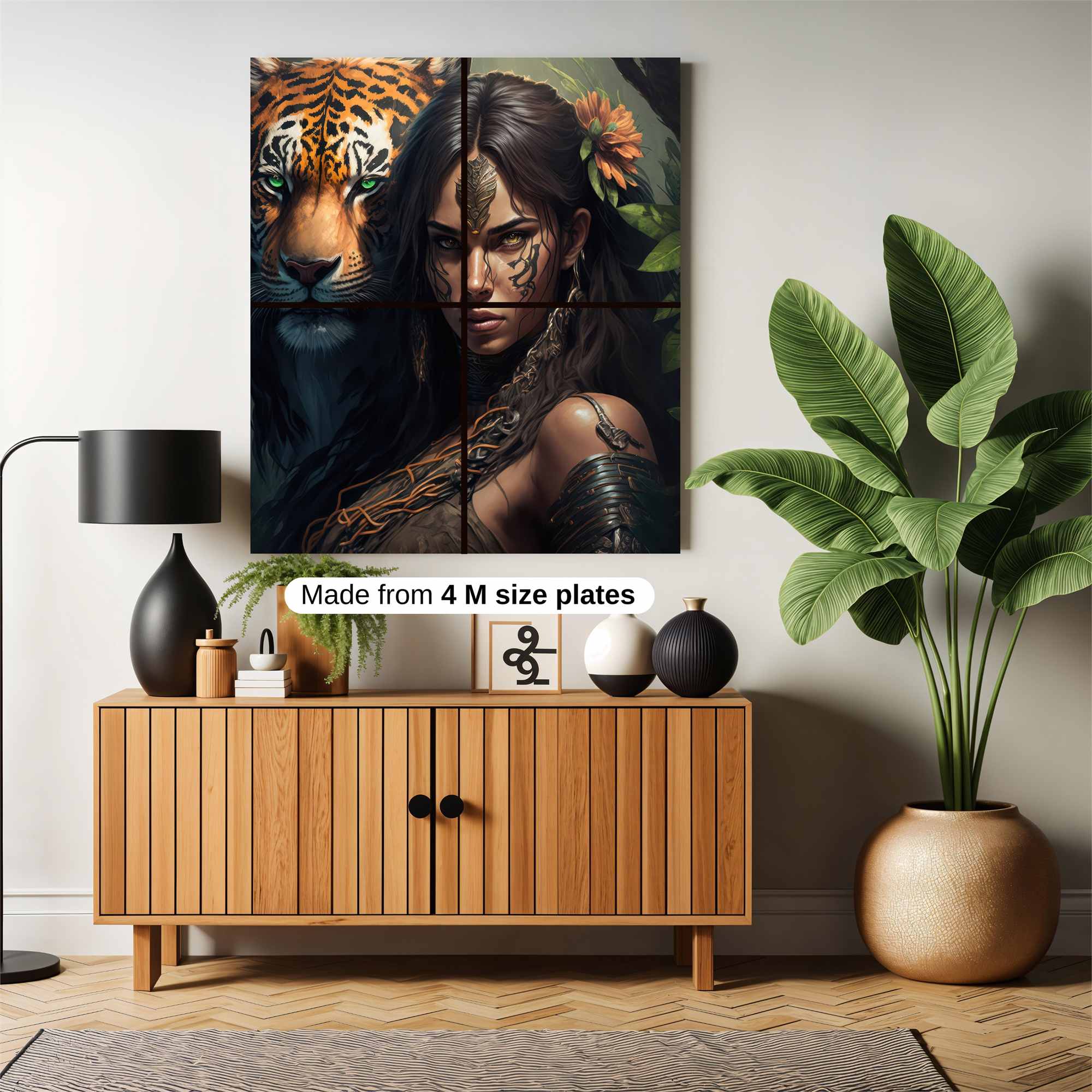 Jungle Serenity Safe Wall Magnetic / M