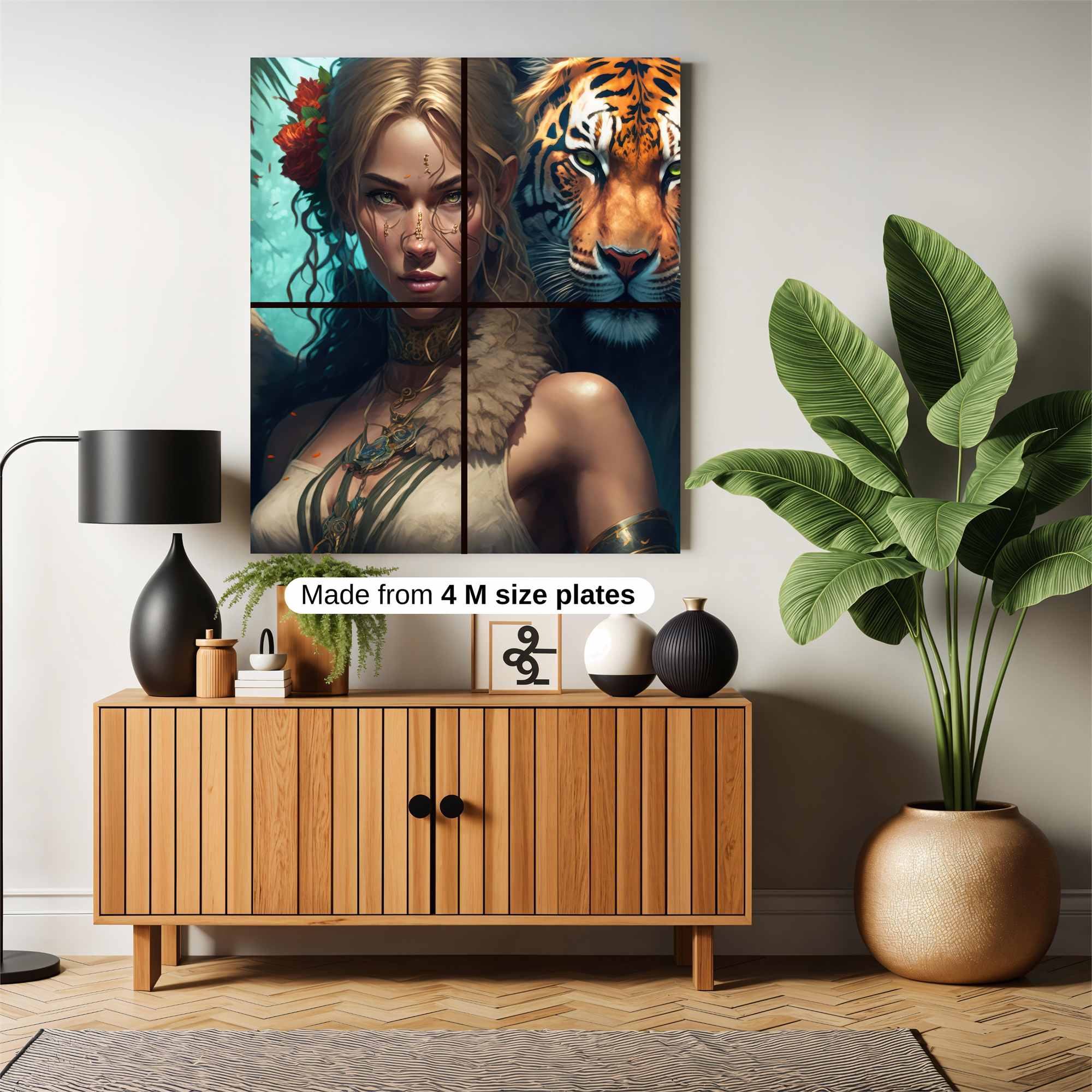Tiger Whisper Safe Wall Magnetic / M