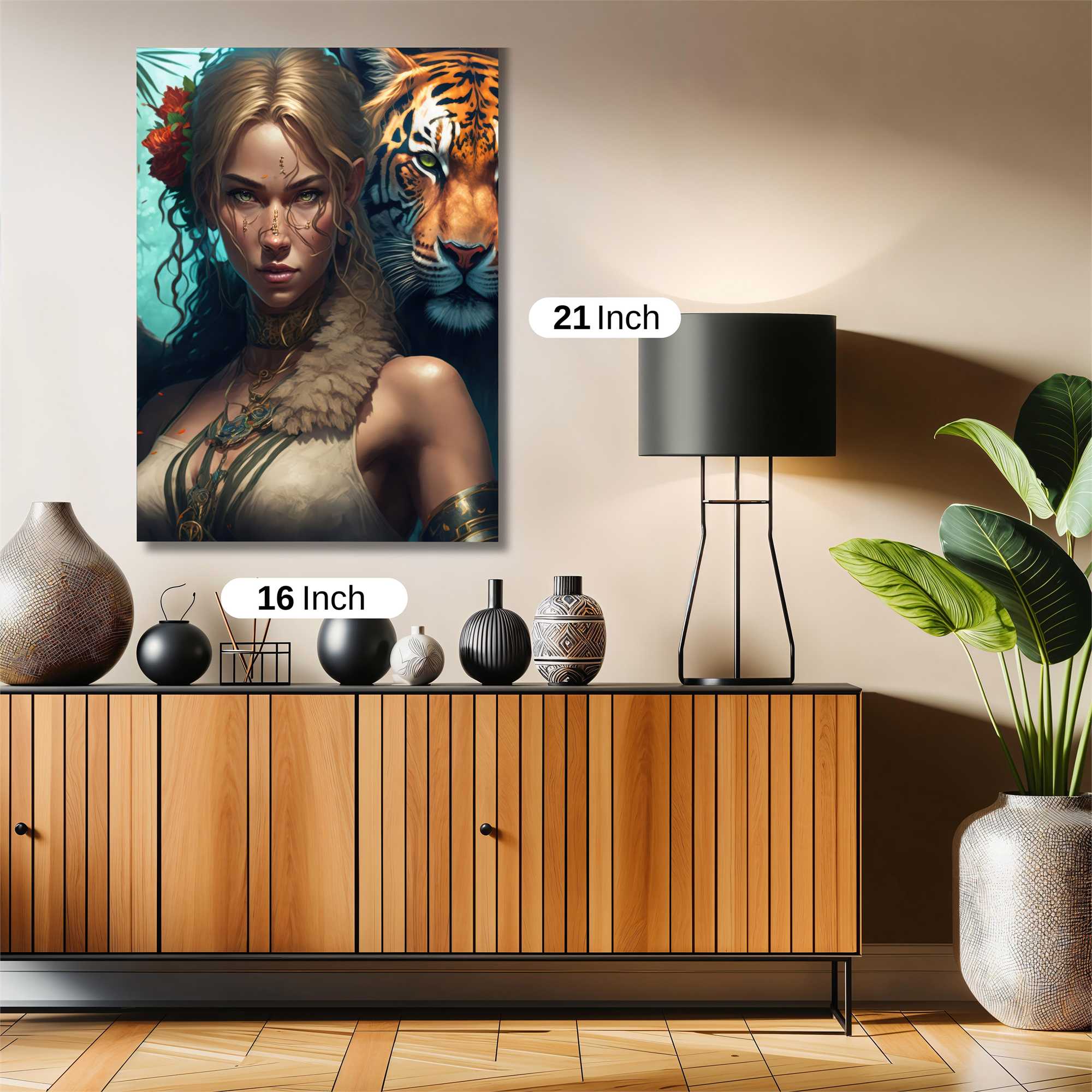 Tiger Whisper Safe Wall Magnetic / M