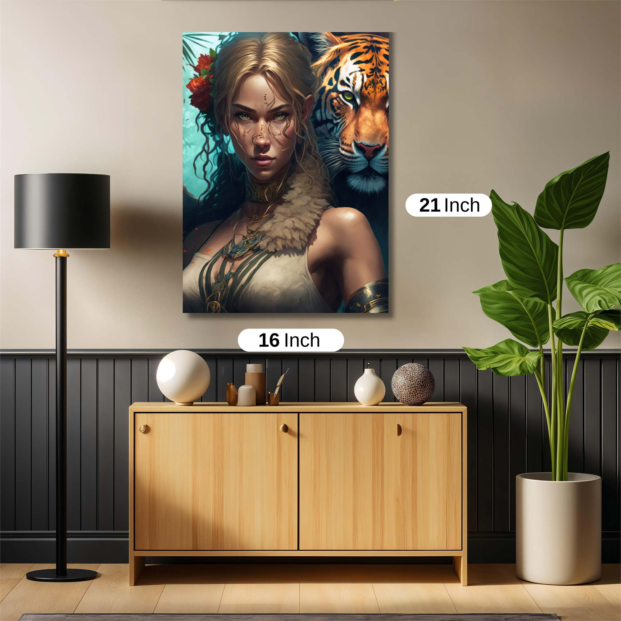 Tiger Whisper Safe Wall Magnetic / M