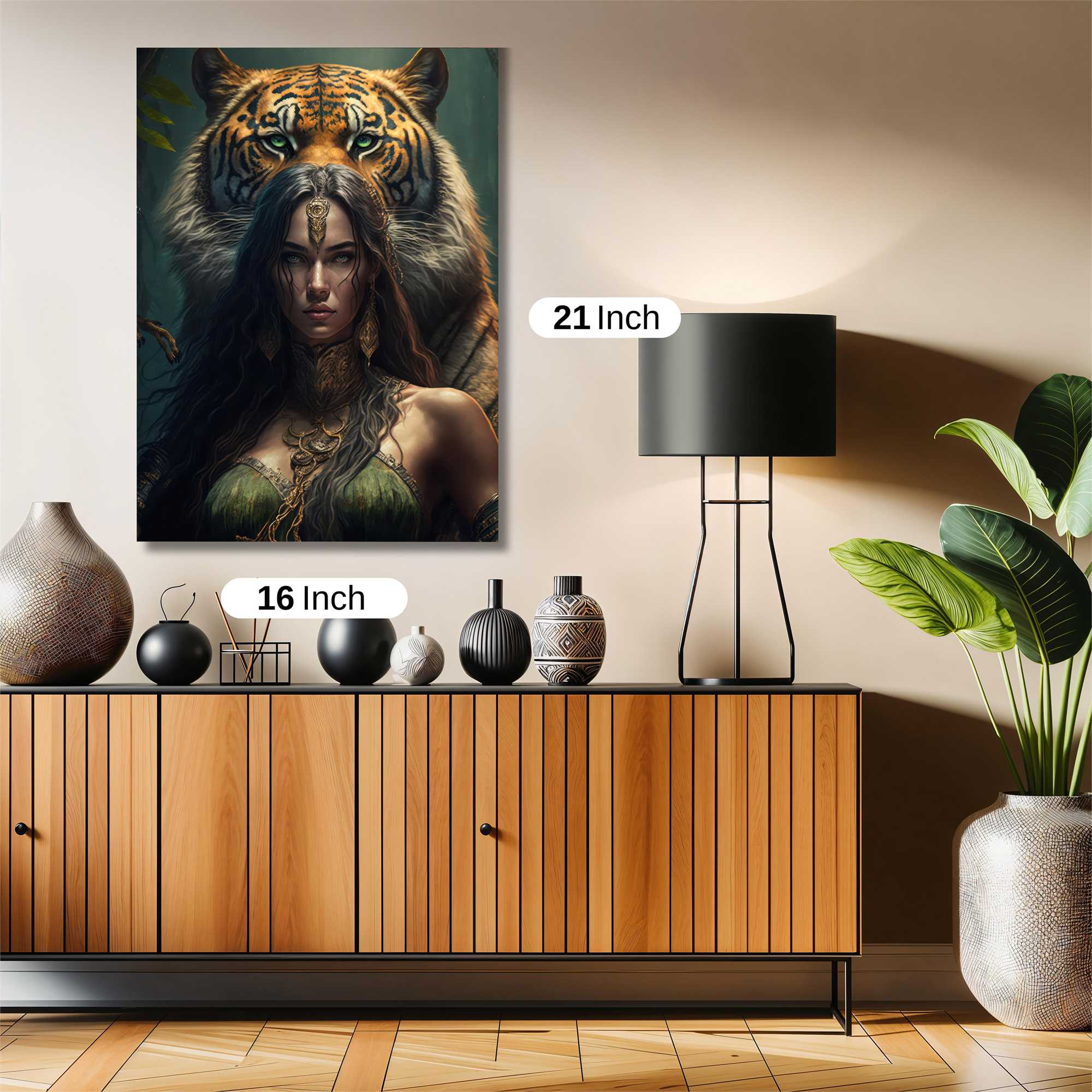 Tiger Empress Safe Wall Magnetic / M