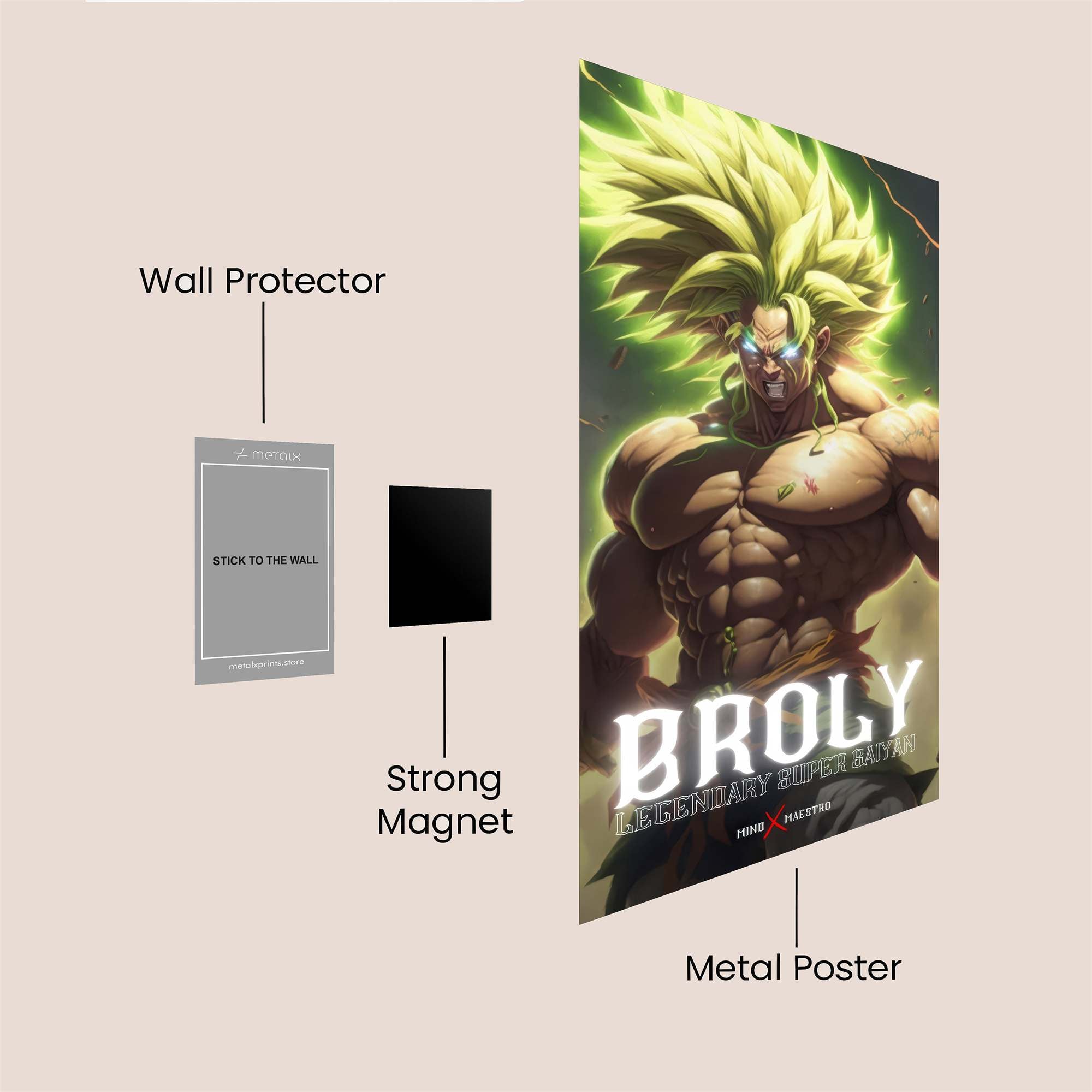 Darth Menacing Safe Wall Magnetic / M