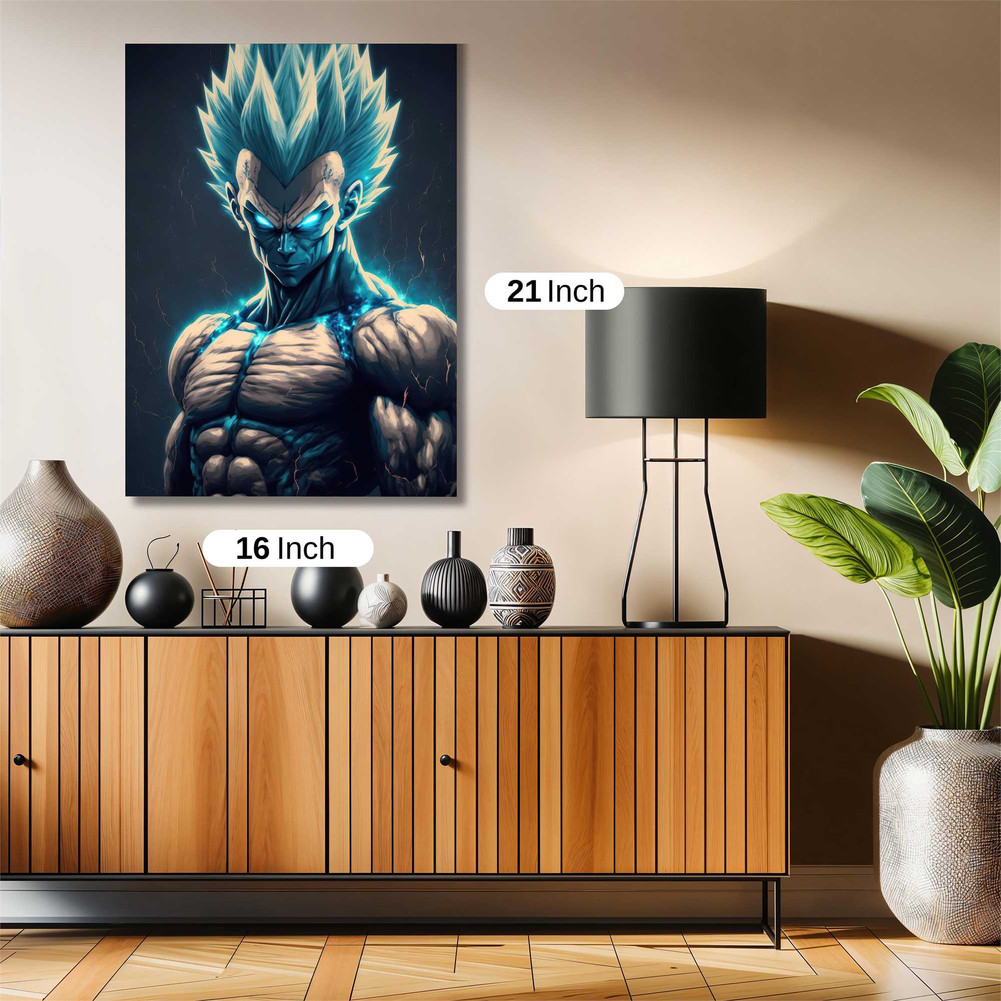 Vegeta Vengeful Safe Wall Magnetic / M