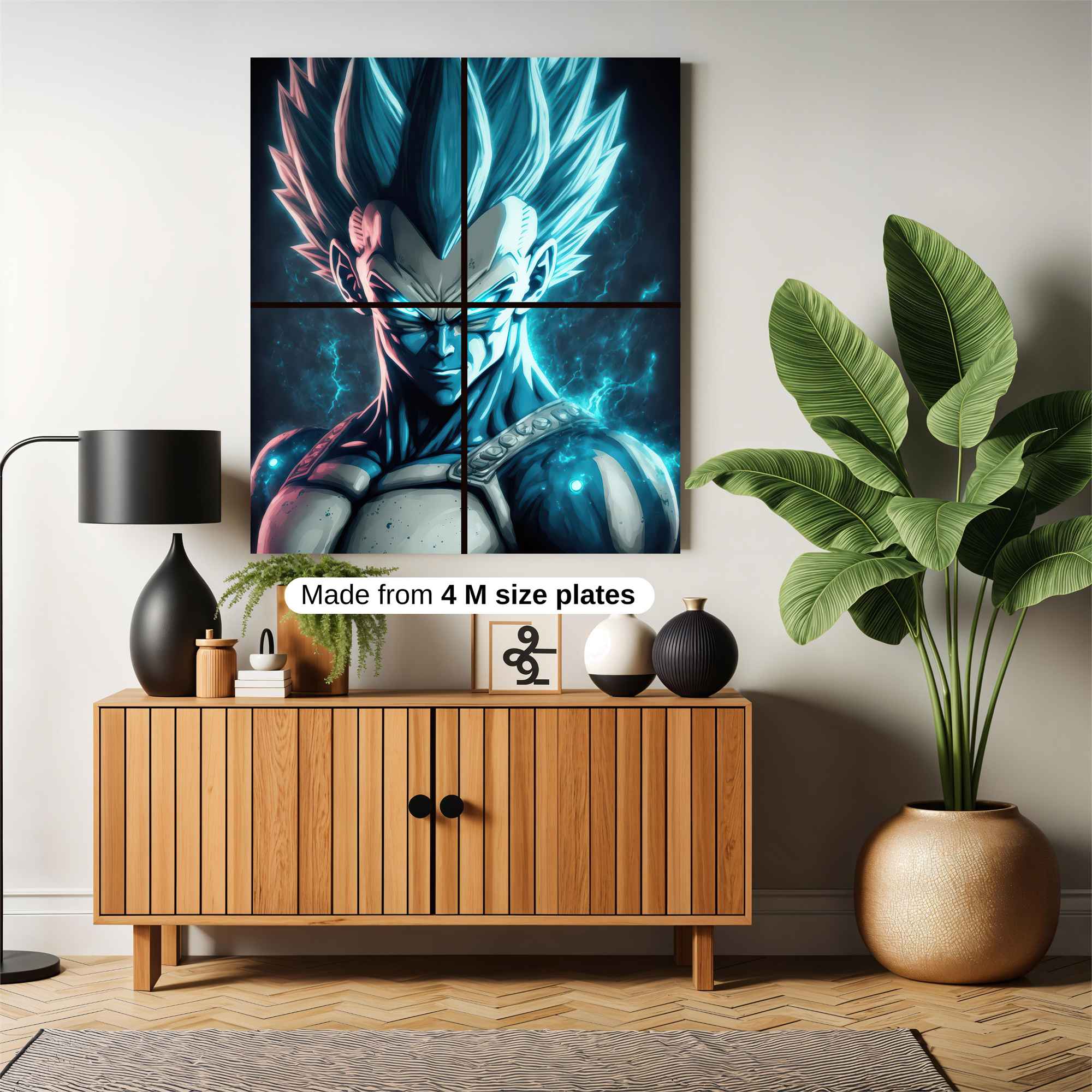 Vegeta Radiant Safe Wall Magnetic / M