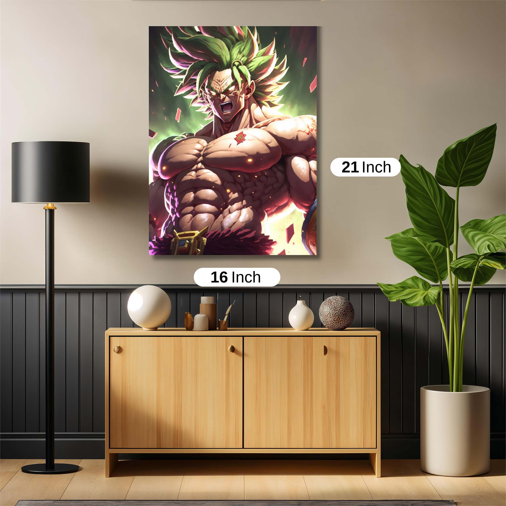 Broly Berserk Safe Wall Magnetic / M