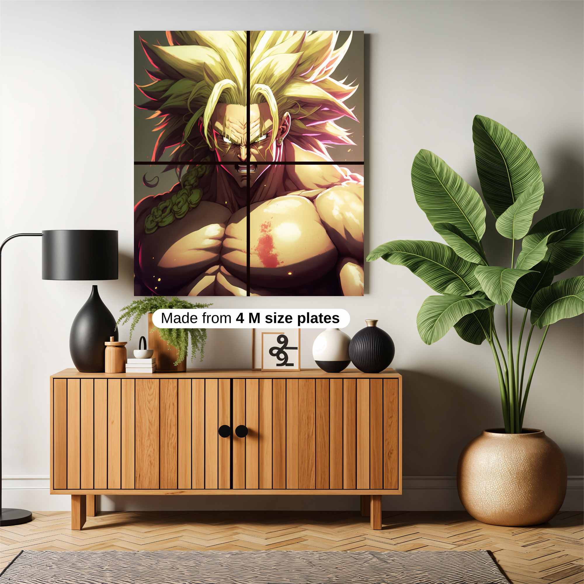 Broly Ferocious Safe Wall Magnetic / M