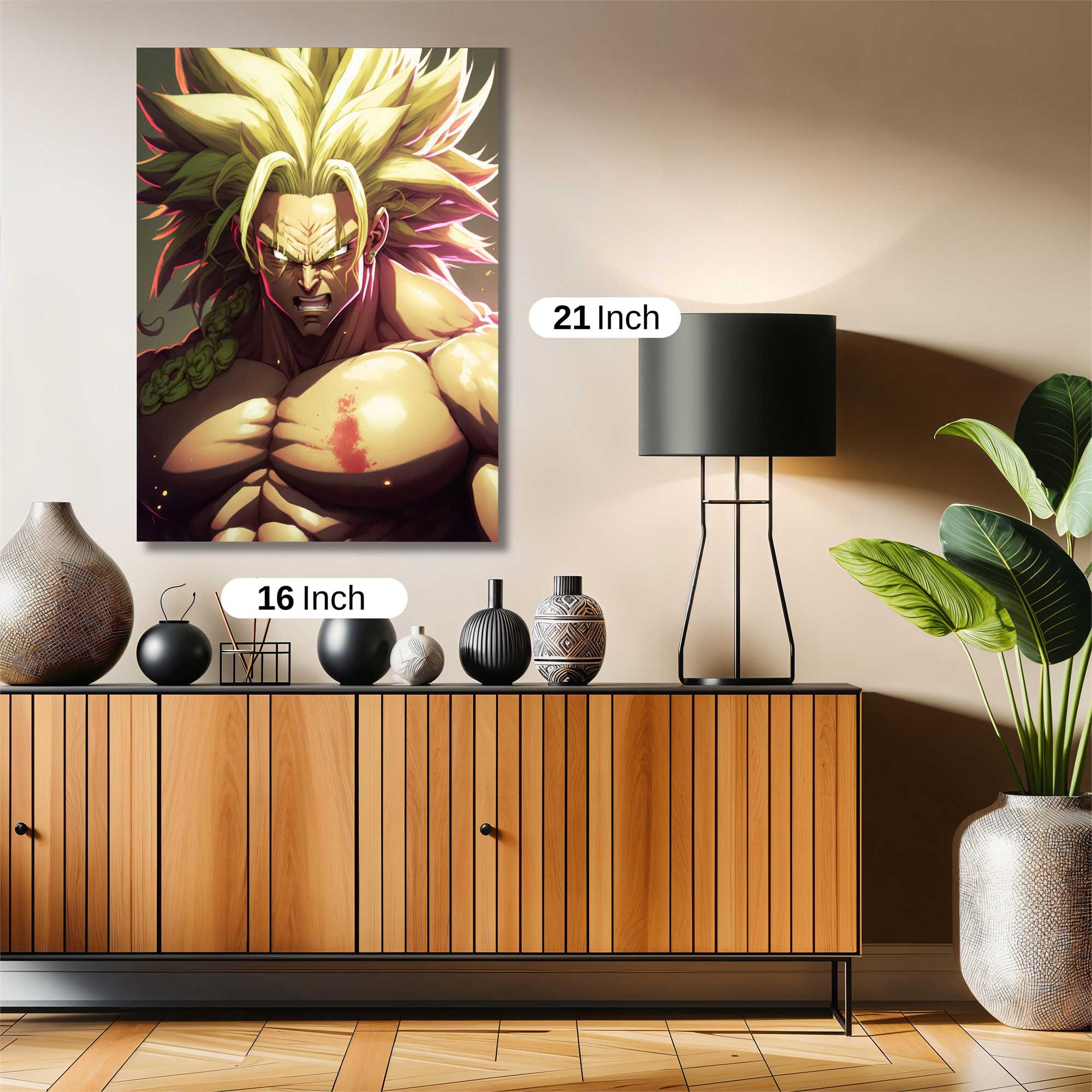 Broly Ferocious Safe Wall Magnetic / M