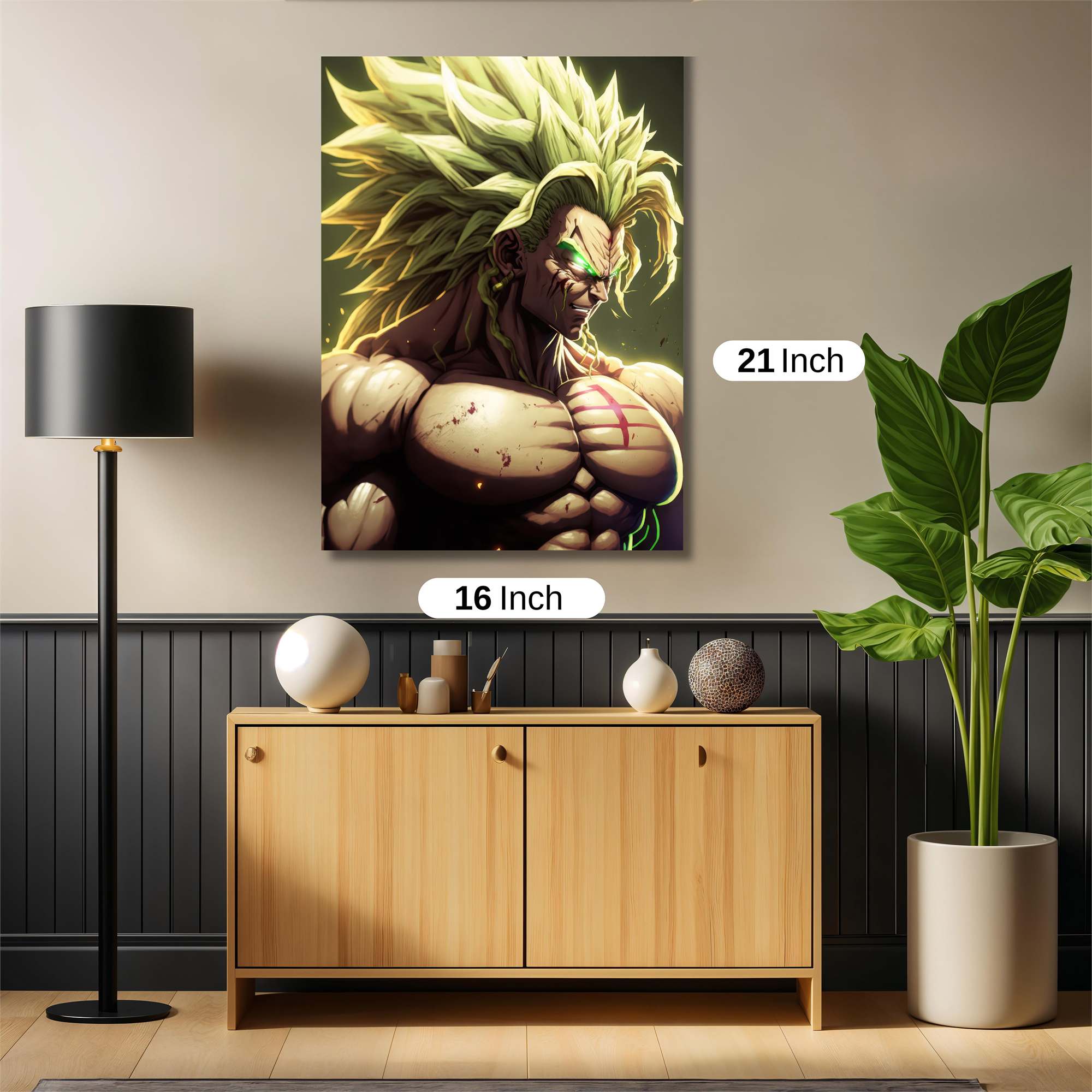 Broly Berserk Safe Wall Magnetic / M