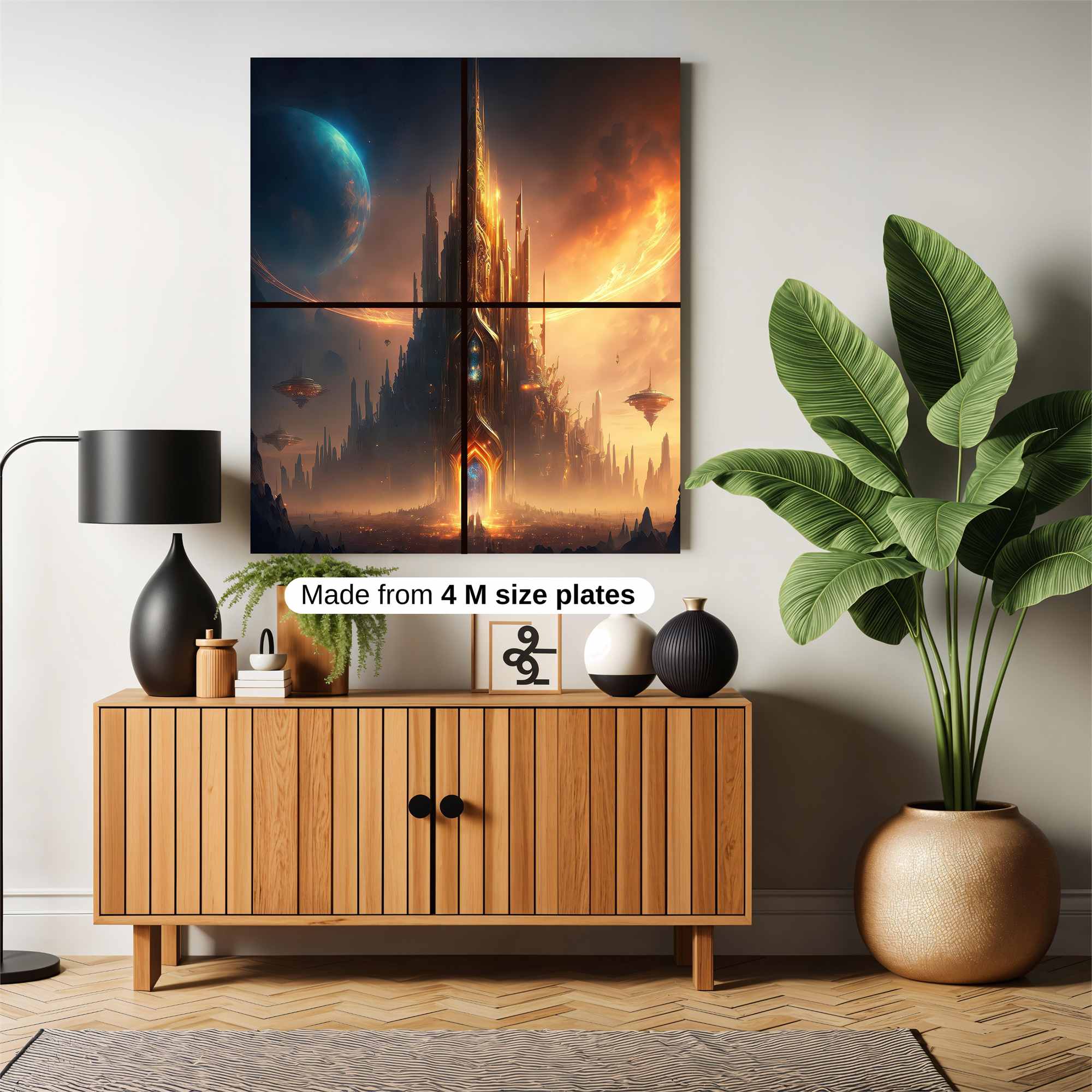 Cosmic Citadel Safe Wall Magnetic / M