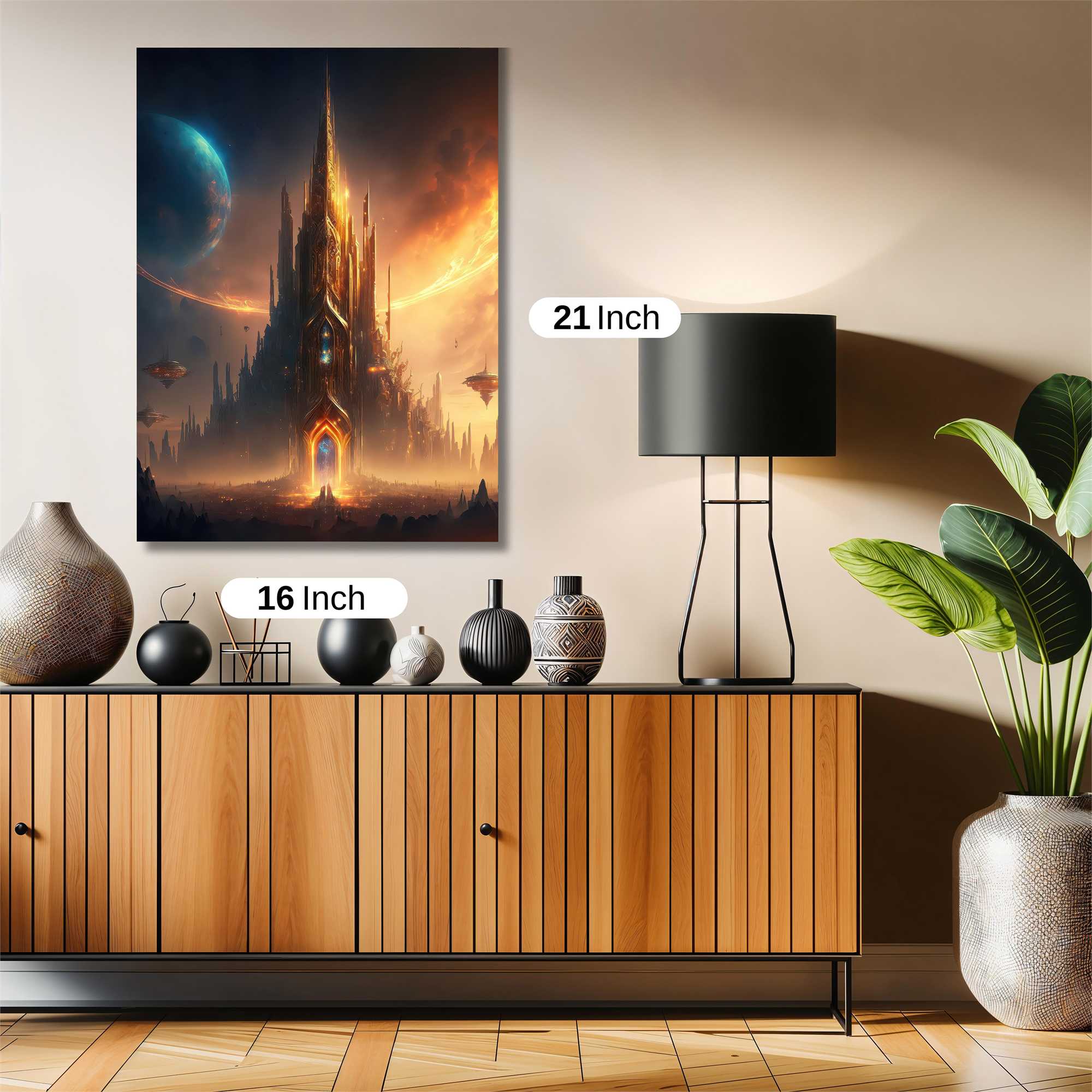 Cosmic Citadel Safe Wall Magnetic / M