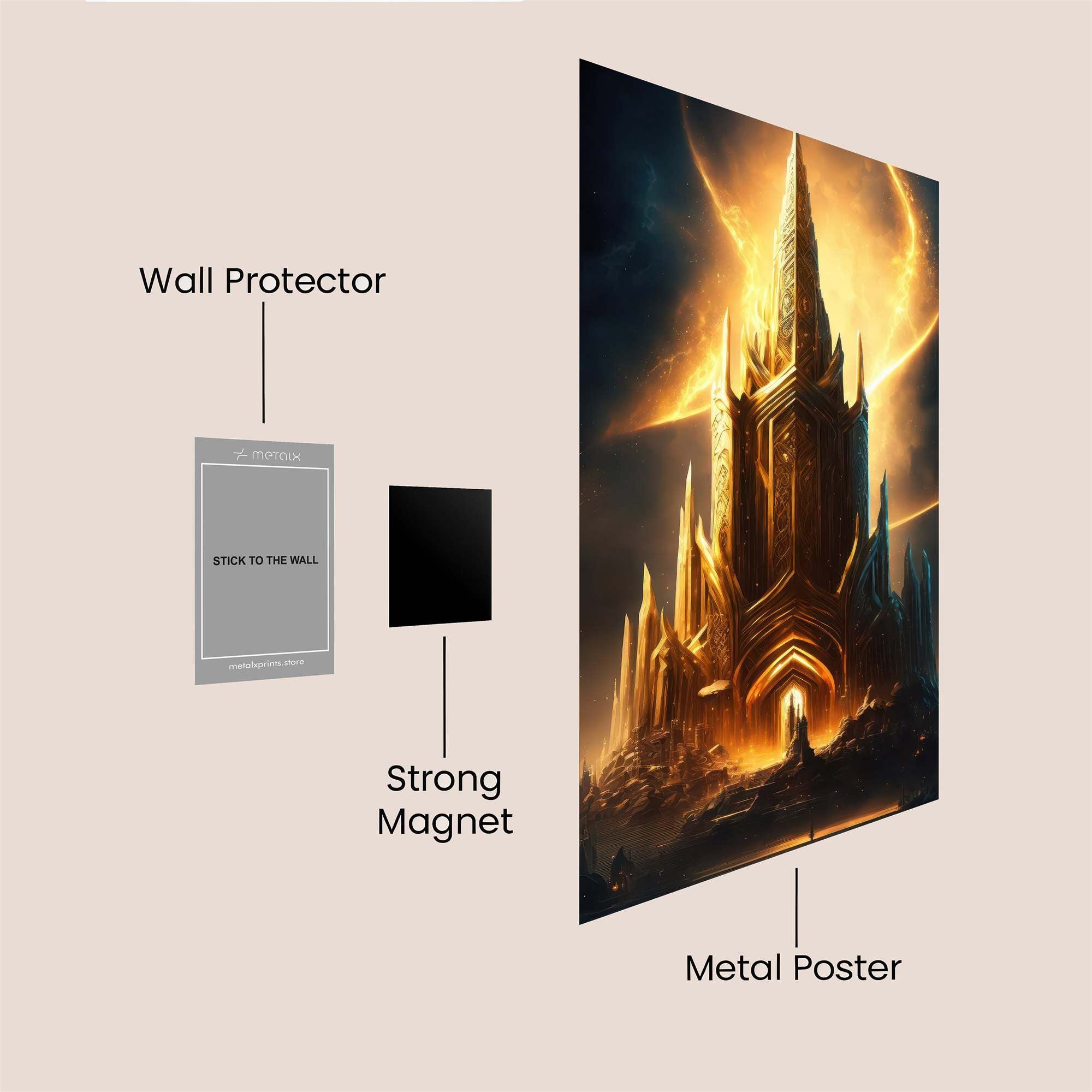 Eldritch Citadel Safe Wall Magnetic / M