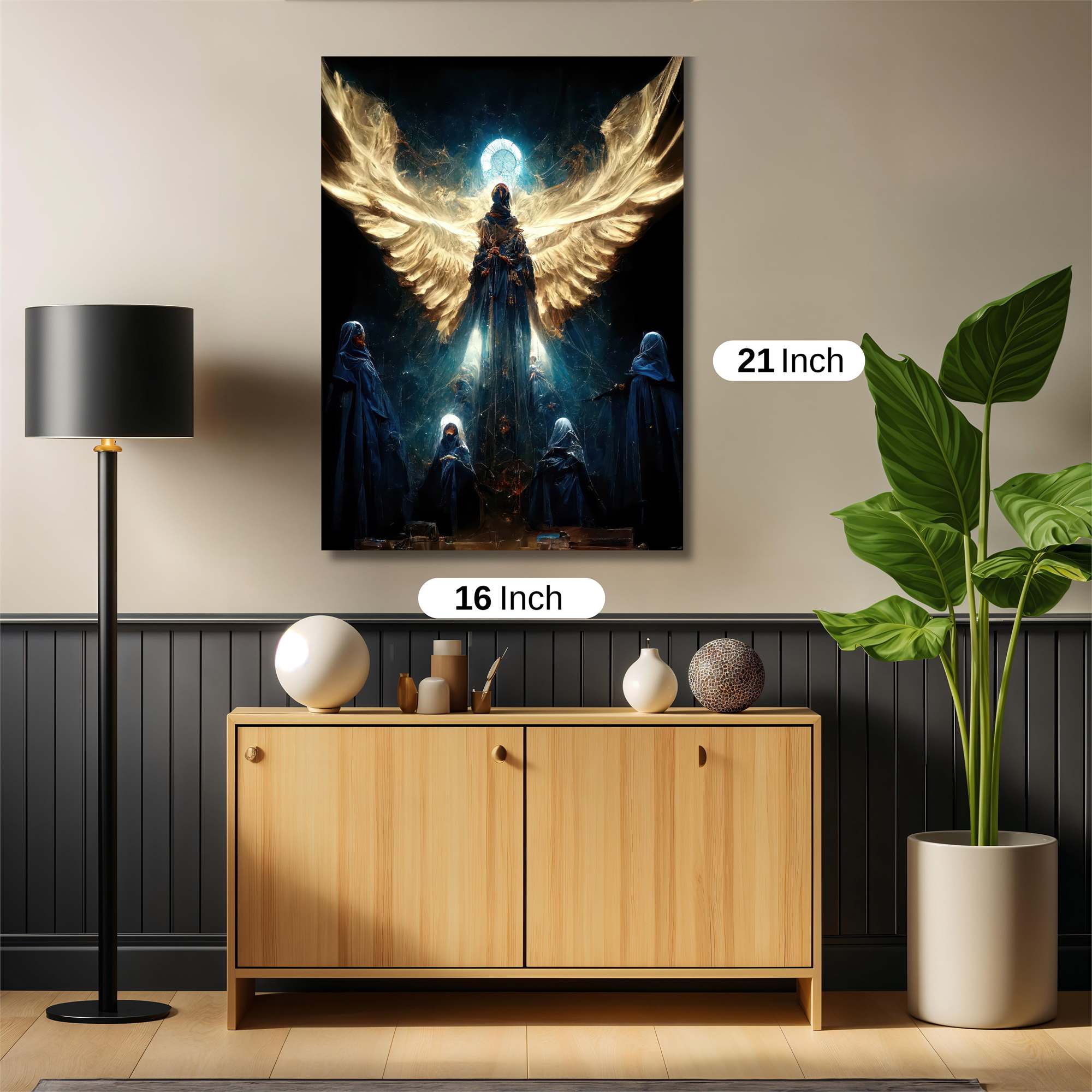 Angel Reverence Safe Wall Magnetic / M