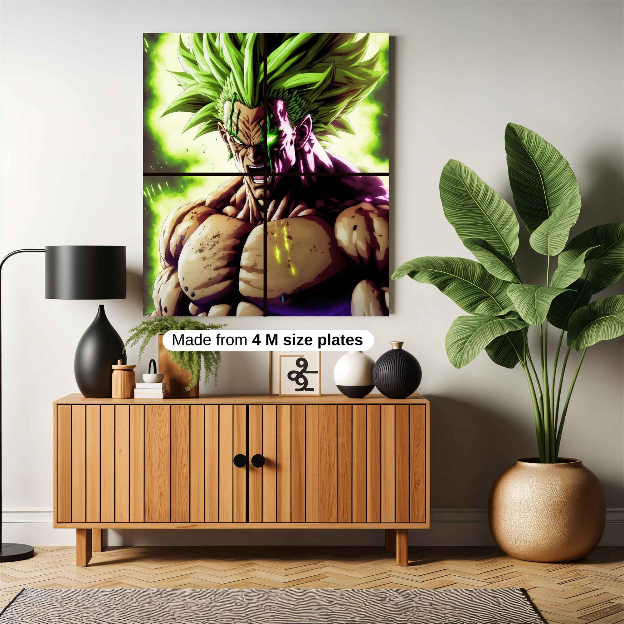 Broly Rage Safe Wall Magnetic / M