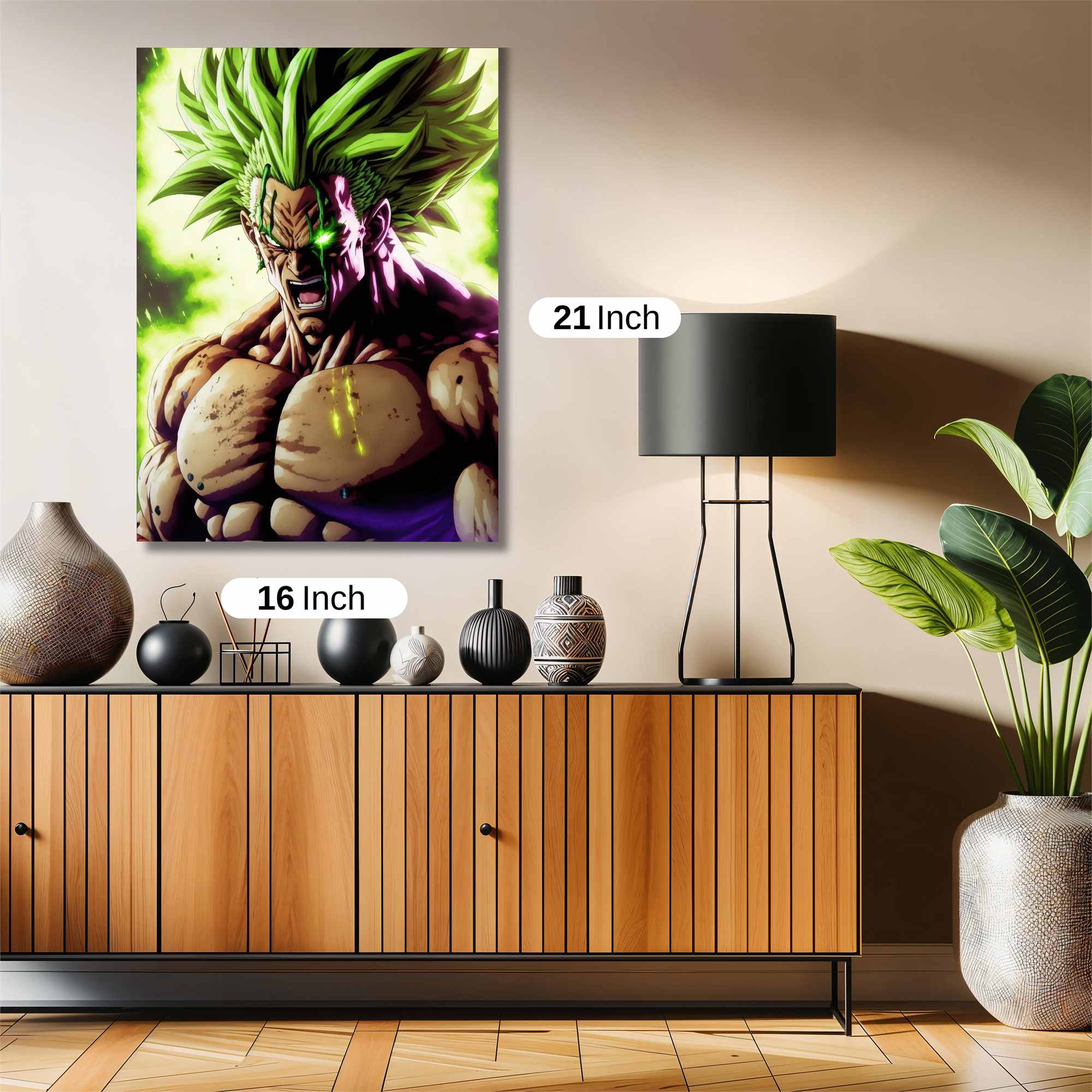 Broly Rage Safe Wall Magnetic / M