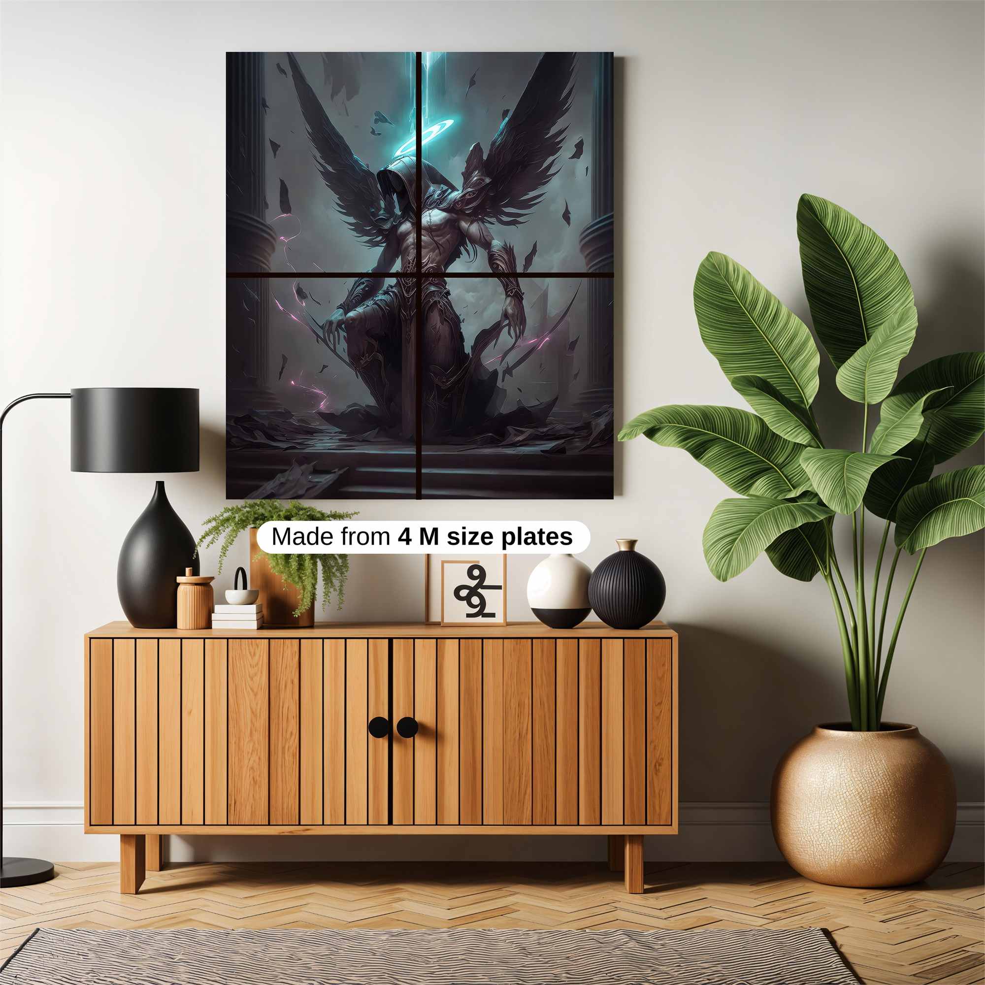 Angel Apocalyptic Safe Wall Magnetic / M