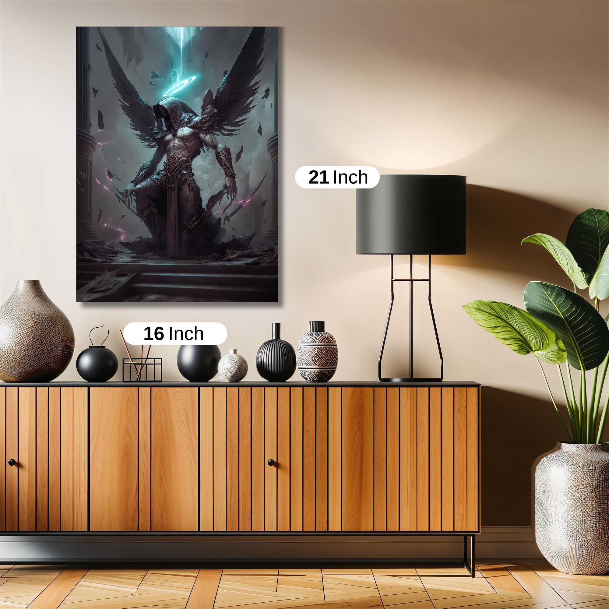 Angel Apocalyptic Safe Wall Magnetic / M